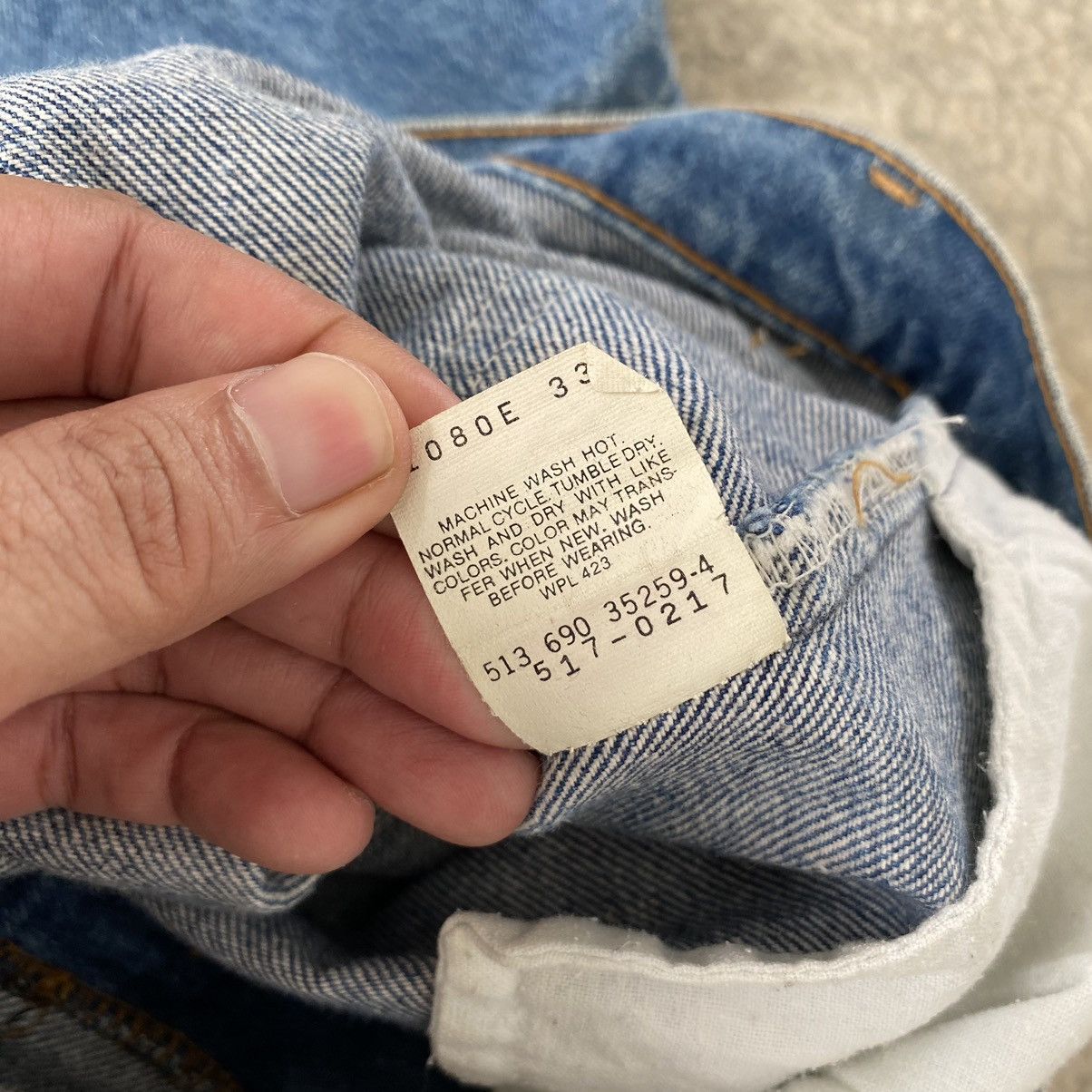Levi's × Vintage Size 28x32 Vintage Levi's 517 Flared Dirty Denim Jeans Size US 28 / EU 44 - 22 Thumbnail