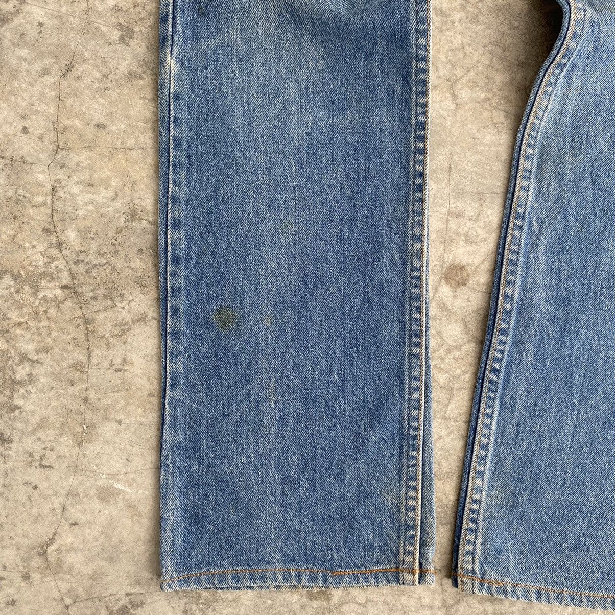 Levi's × Vintage Size 28x32 Vintage Levi's 517 Flared Dirty Denim Jeans Size US 28 / EU 44 - 6 Thumbnail