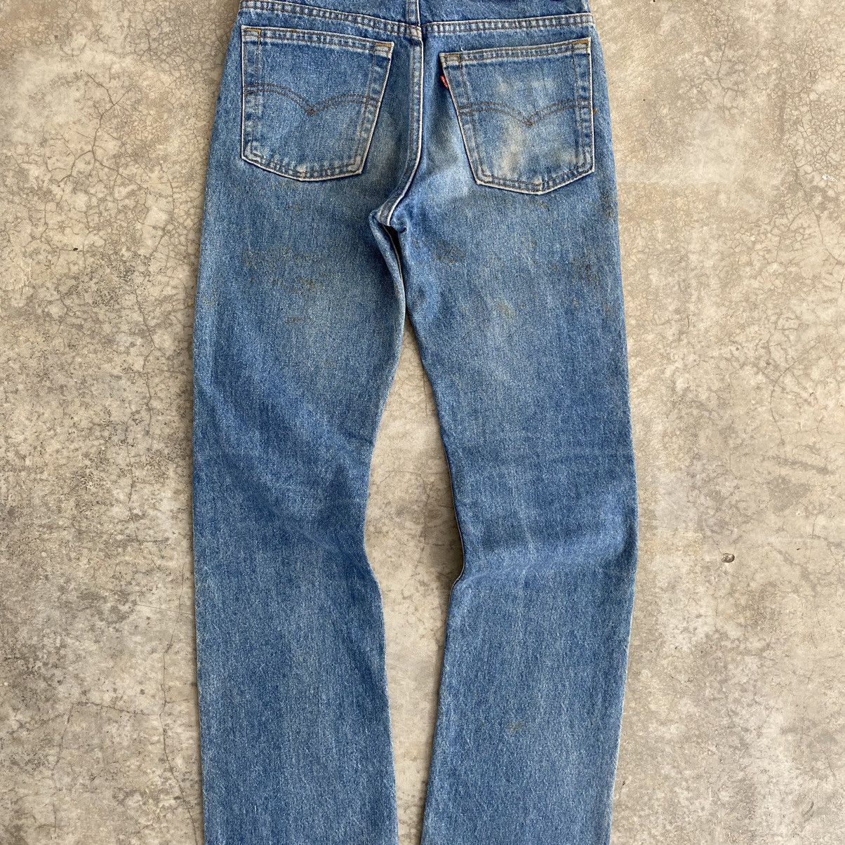Levi's × Vintage Size 28x32 Vintage Levi's 517 Flared Dirty Denim Jeans Size US 28 / EU 44 - 16 Thumbnail
