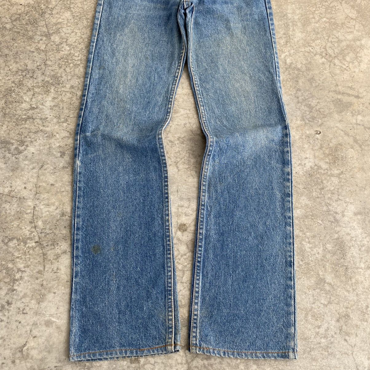 Levi's × Vintage Size 28x32 Vintage Levi's 517 Flared Dirty Denim Jeans Size US 28 / EU 44 - 5 Thumbnail