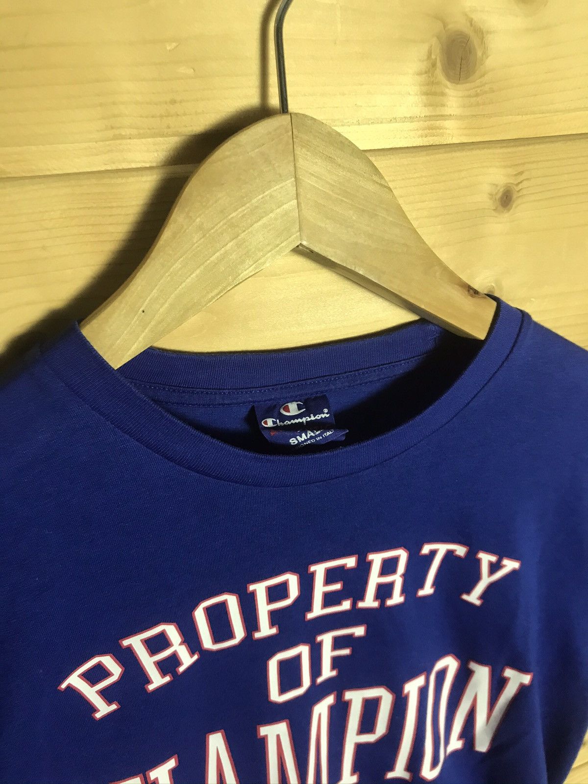 Champion Vintage Champion big logo t-shirt Size US S / EU 44-46 / 1 - 3 Thumbnail