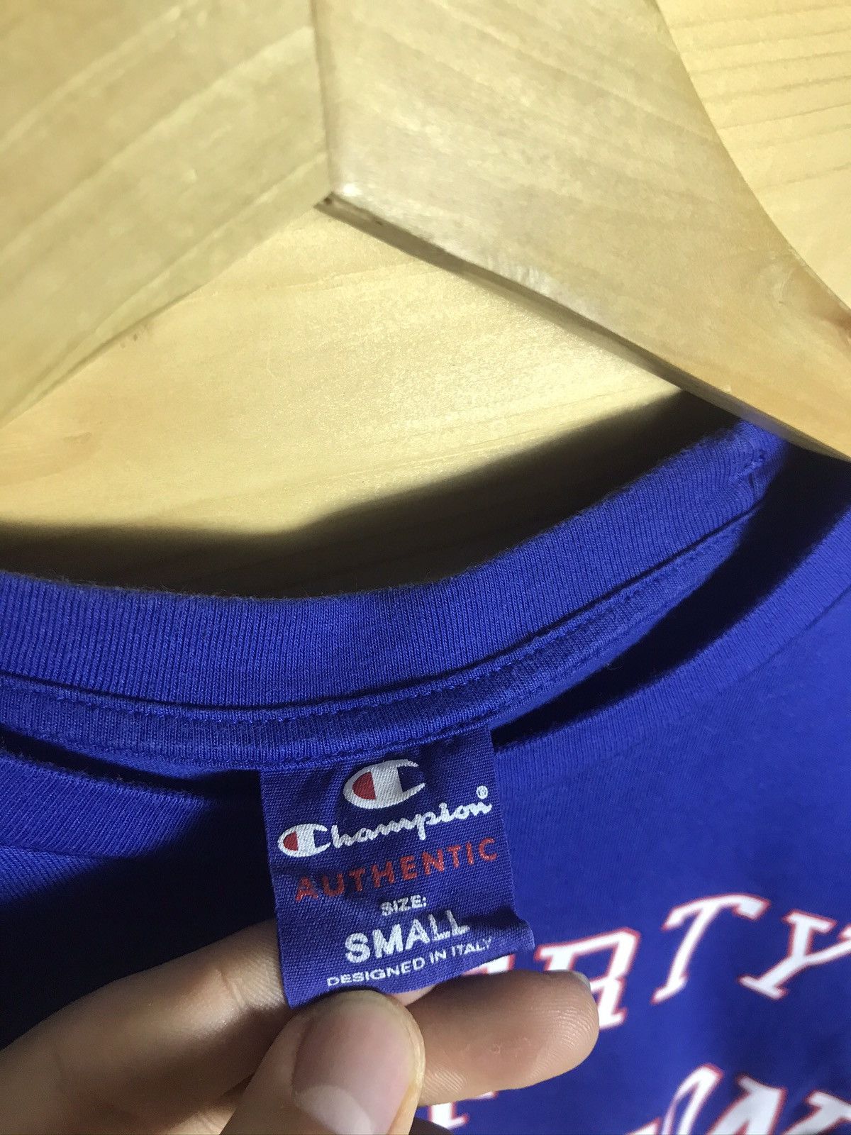 Champion Vintage Champion big logo t-shirt Size US S / EU 44-46 / 1 - 4 Thumbnail