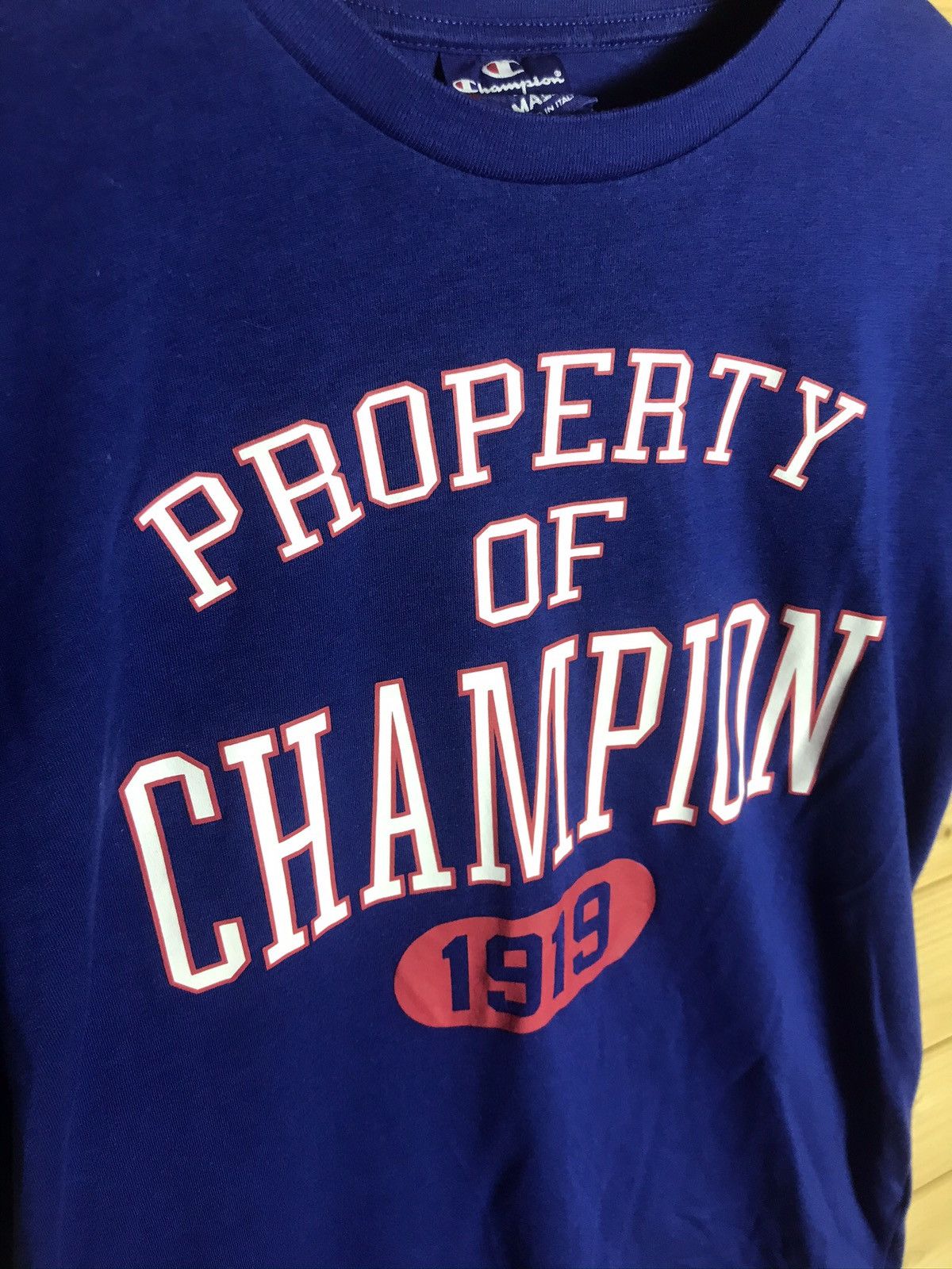 Champion Vintage Champion big logo t-shirt Size US S / EU 44-46 / 1 - 2 Thumbnail