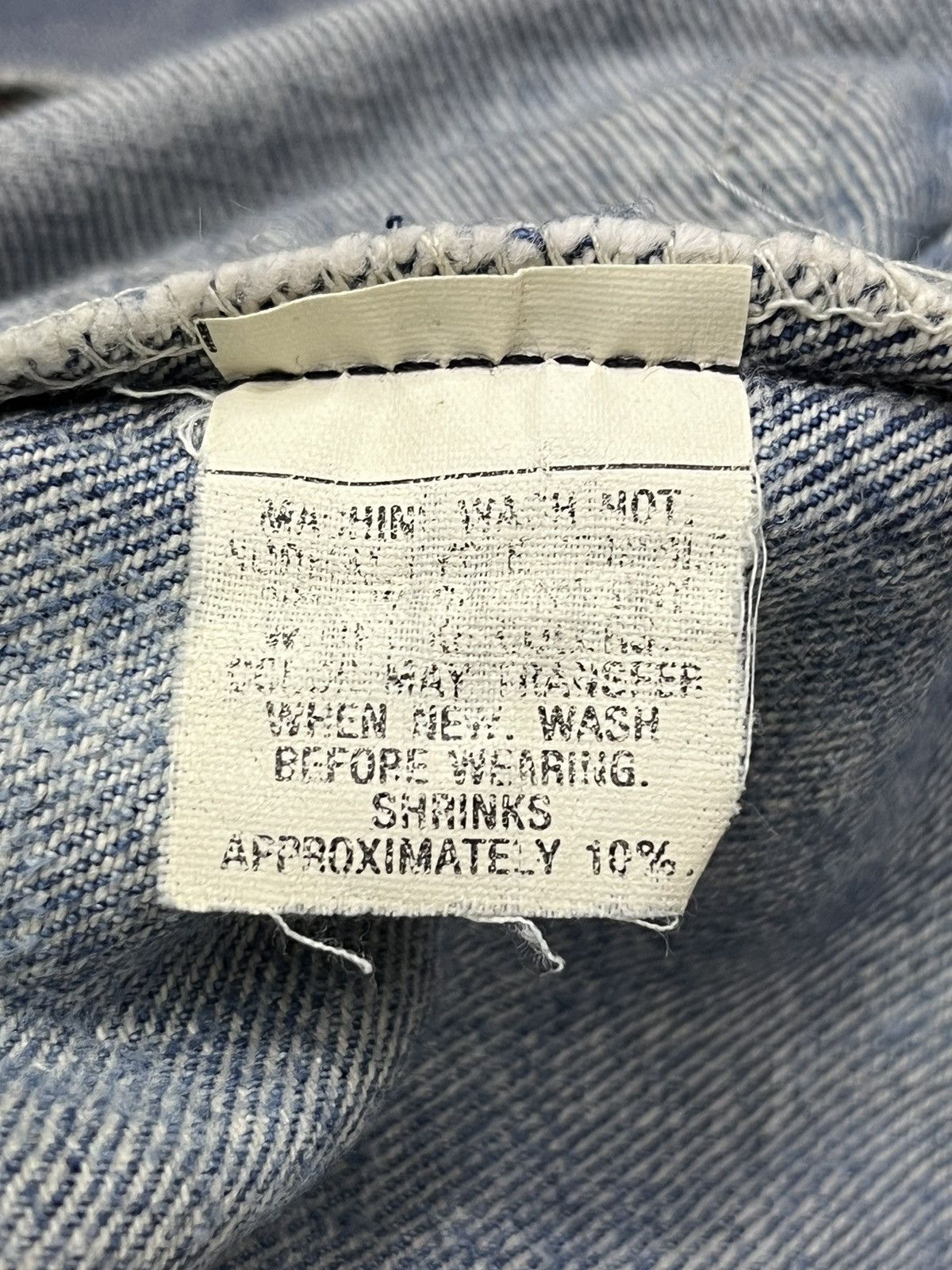 Levi's Made & Crafted Vtg Levi’s Thrashed Released Hem Custom Three Quarter Shorts Size US 30 / EU 46 - 20 Thumbnail