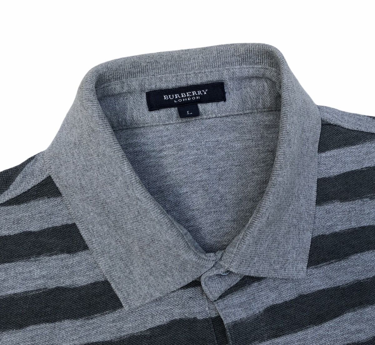 Burberry Burberry London Striped T-Shirt Size US L / EU 52-54 / 3 - 8 Thumbnail