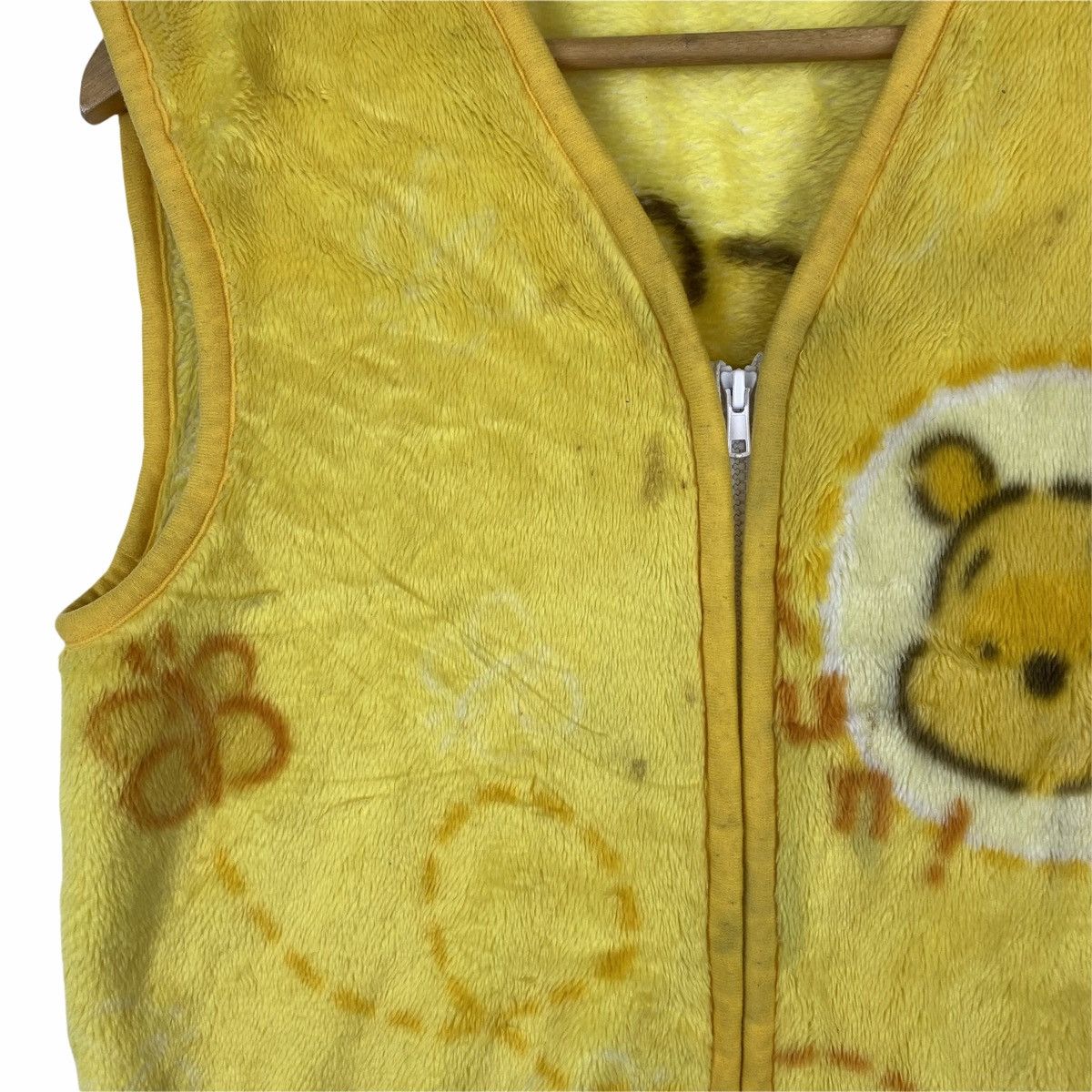 Disney × Vintage VINTAGE WINNIE THE POOH DISNEY CARTOON FLEECE VESTS TANKS Size US S / EU 44-46 / 1 - 6 Thumbnail
