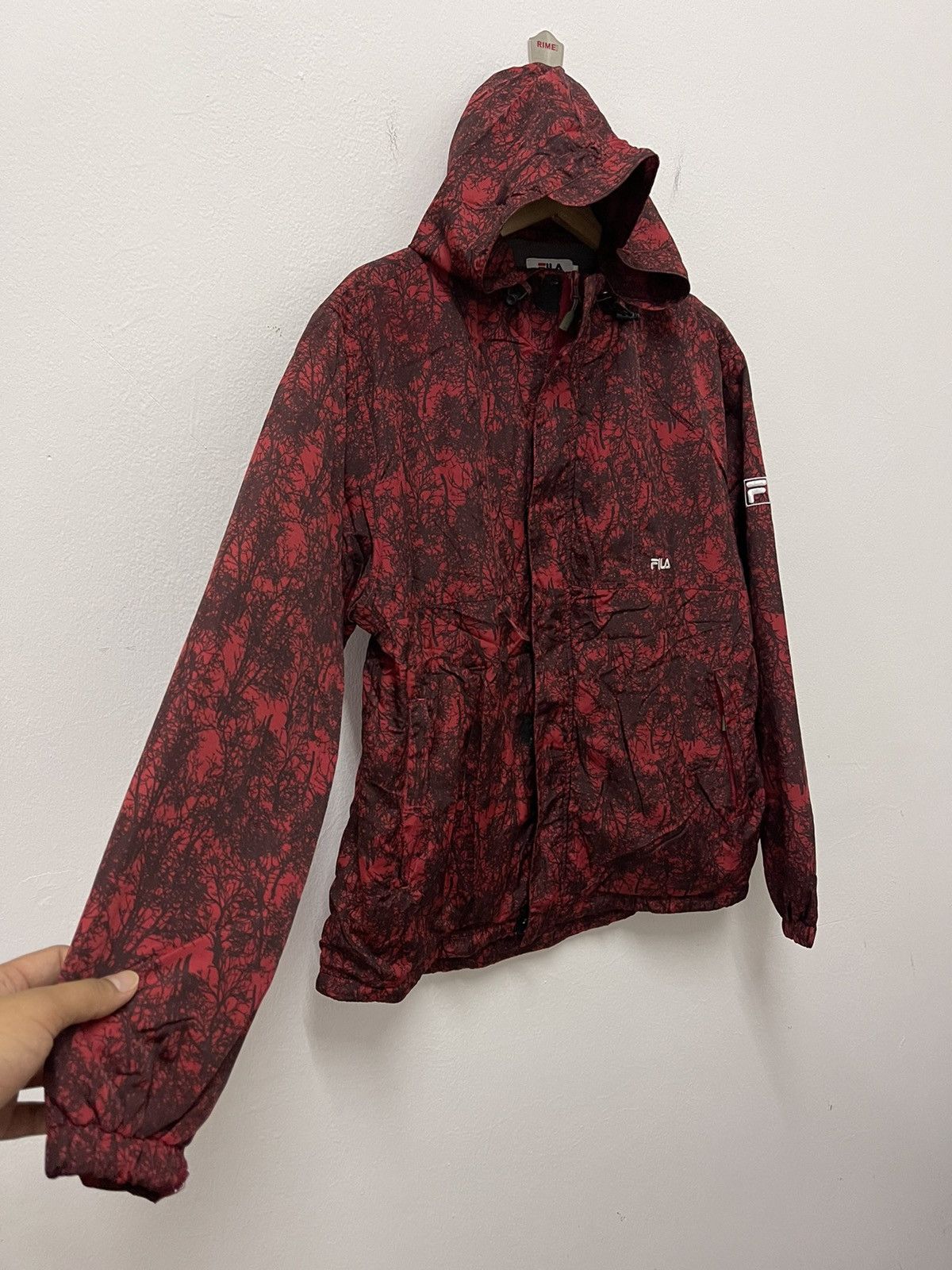 Fila × Vintage Vintage Fila Mini Logo Acid Wash Jacket Size US M / EU 48-50 / 2 - 8 Thumbnail
