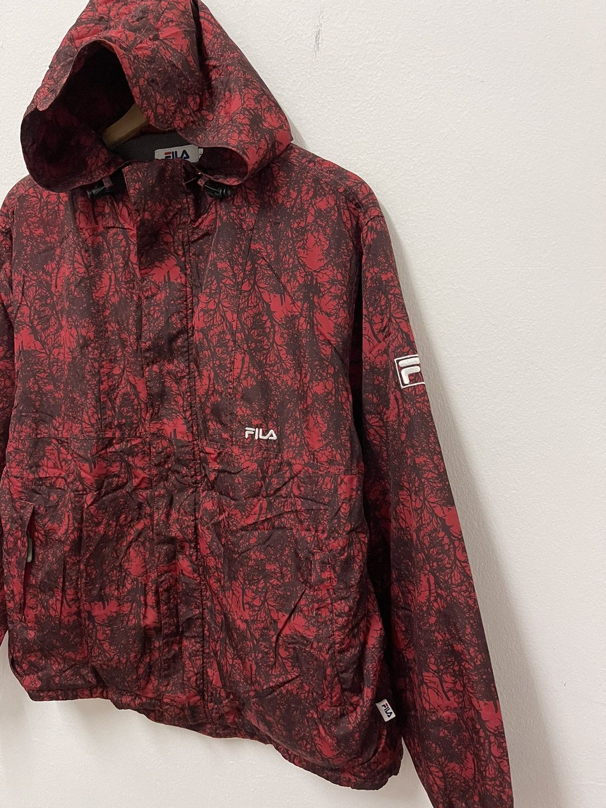 Fila × Vintage Vintage Fila Mini Logo Acid Wash Jacket Size US M / EU 48-50 / 2 - 2 Thumbnail