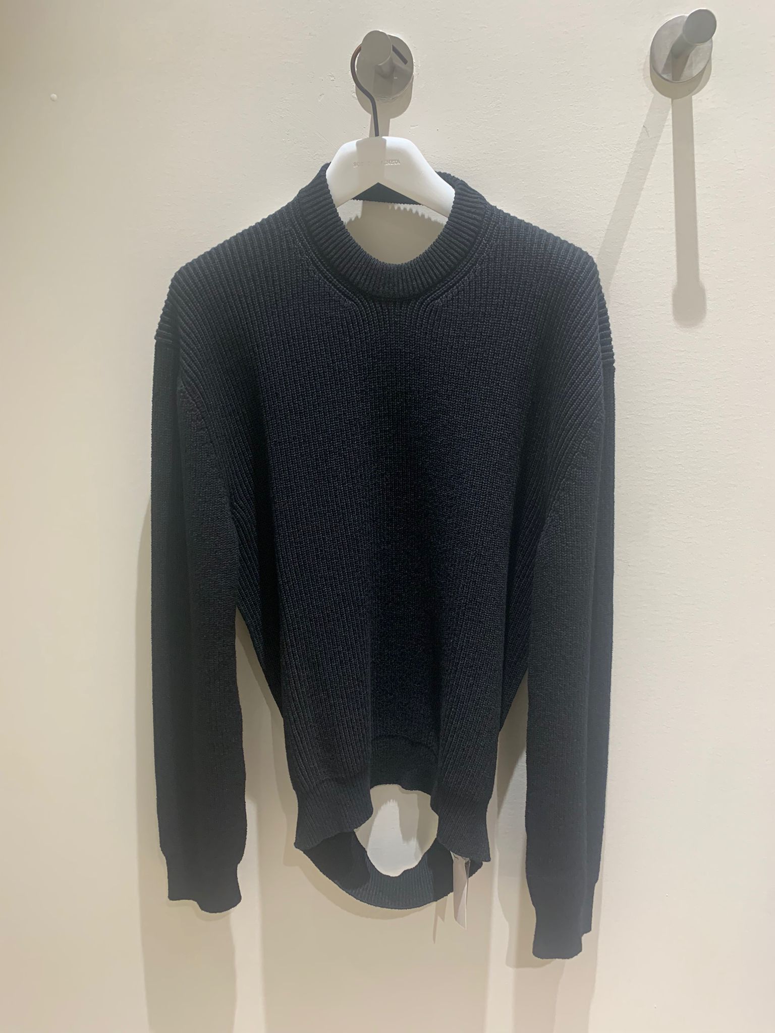 Bottega Veneta Pullover Military Rib in Black Size US L / EU 52-54 / 3 - 5 Thumbnail