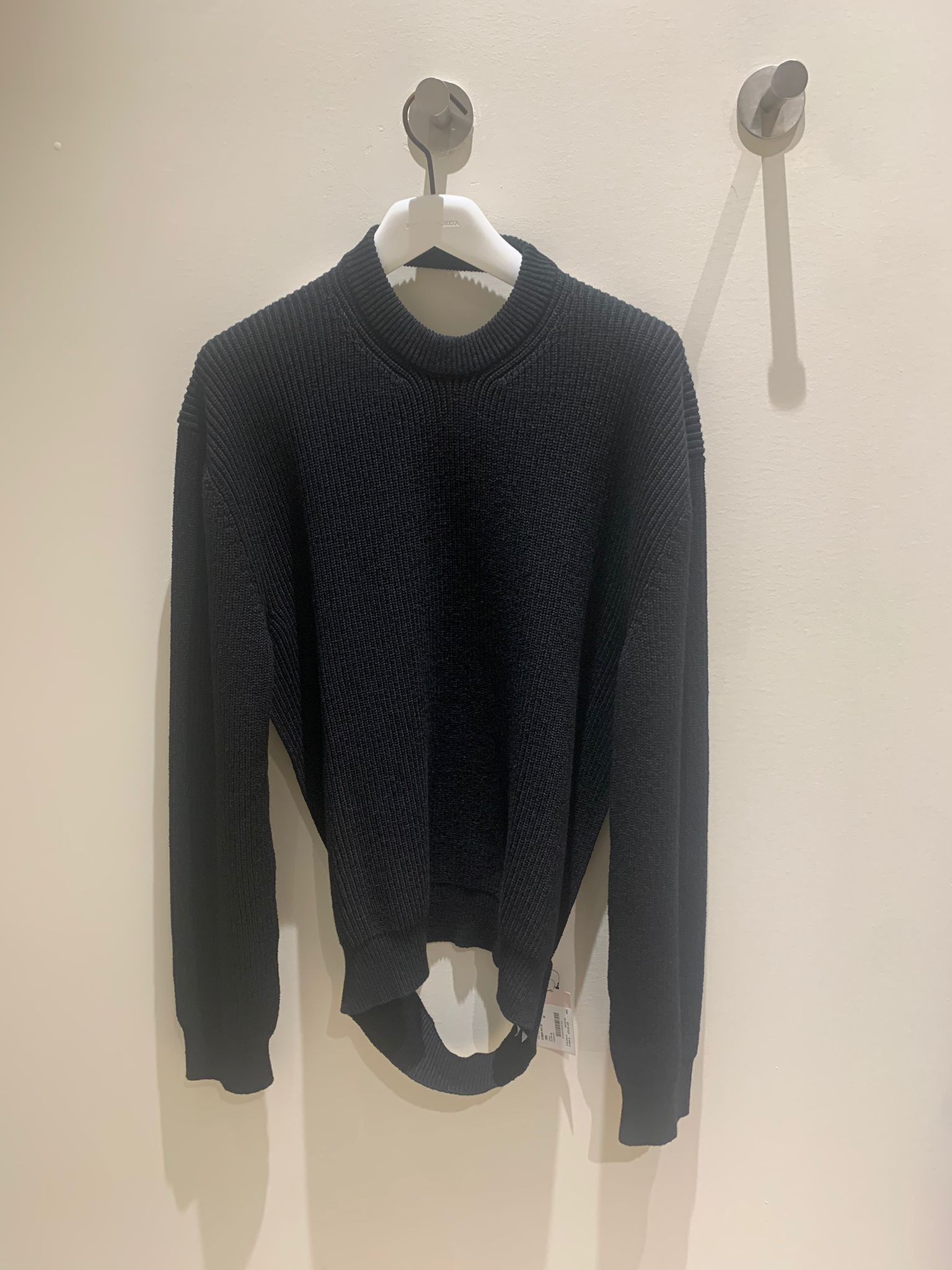 Bottega Veneta Pullover Military Rib in Black Size US L / EU 52-54 / 3 - 11 Thumbnail
