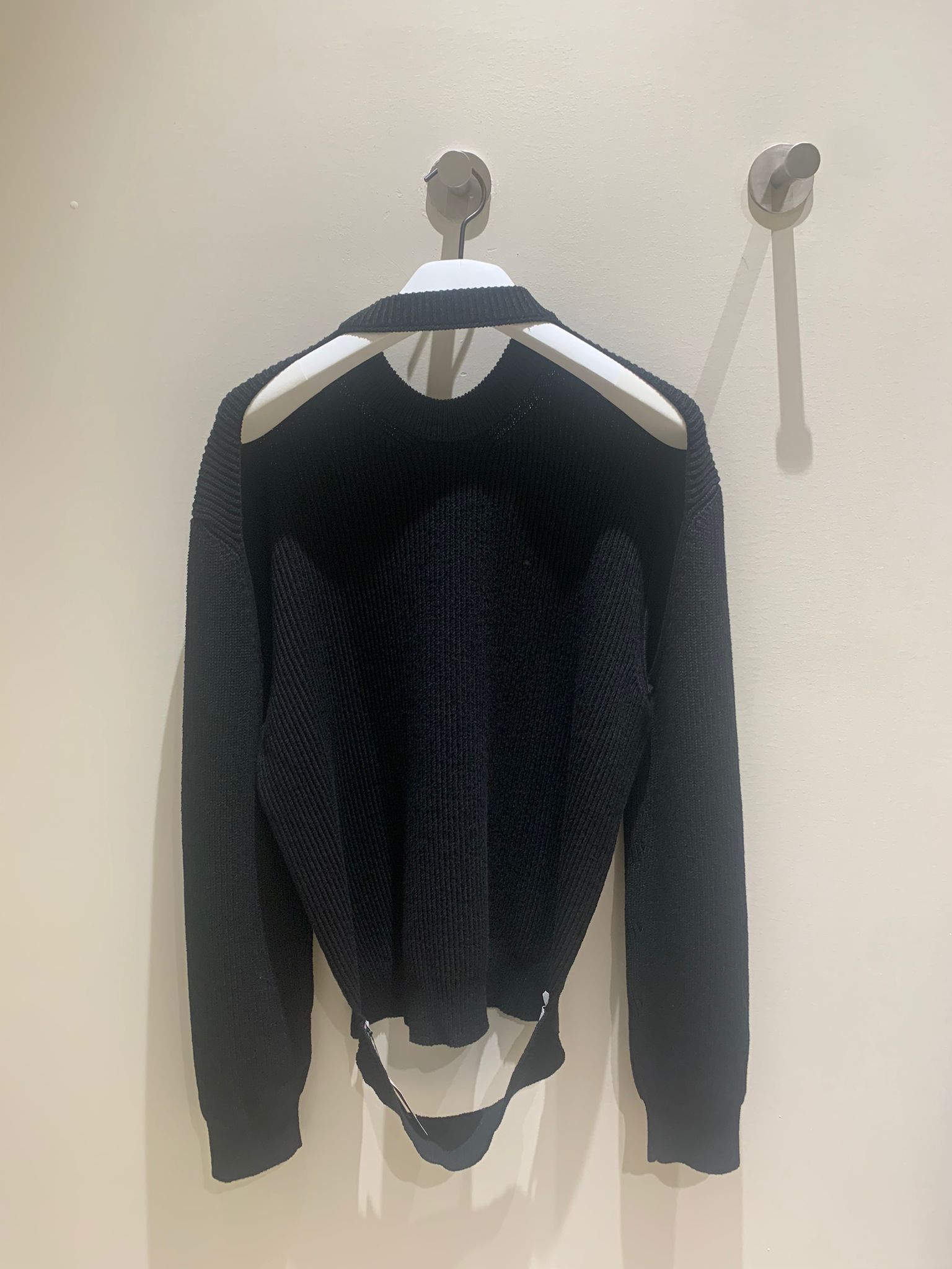 Bottega Veneta Pullover Military Rib in Black Size US L / EU 52-54 / 3 - 2 Thumbnail