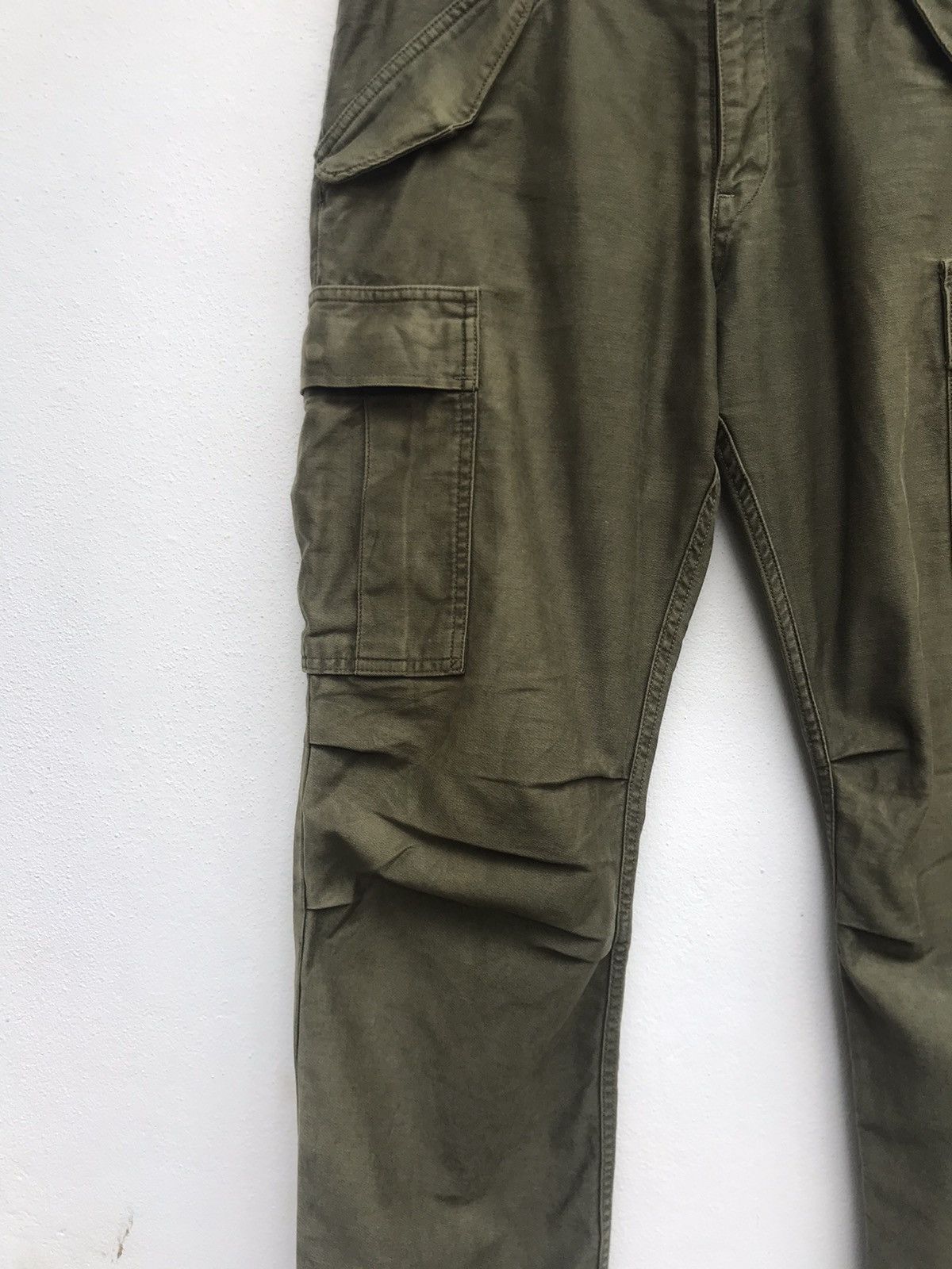 Japanese Brand Johnbull Kojima Genes Japan Bondage Punk Cargo Pants Size US 31 - 5 Thumbnail