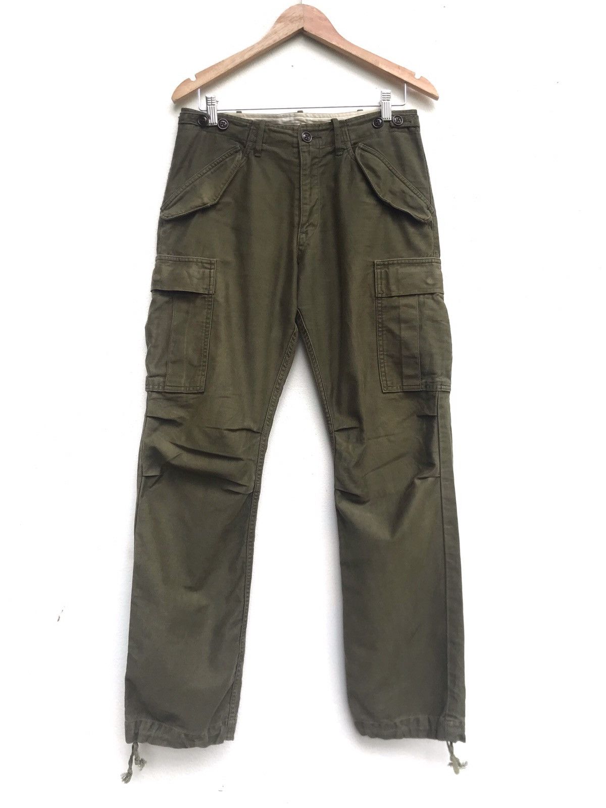 Japanese Brand Johnbull Kojima Genes Japan Bondage Punk Cargo Pants Size US 31 - 4 Thumbnail