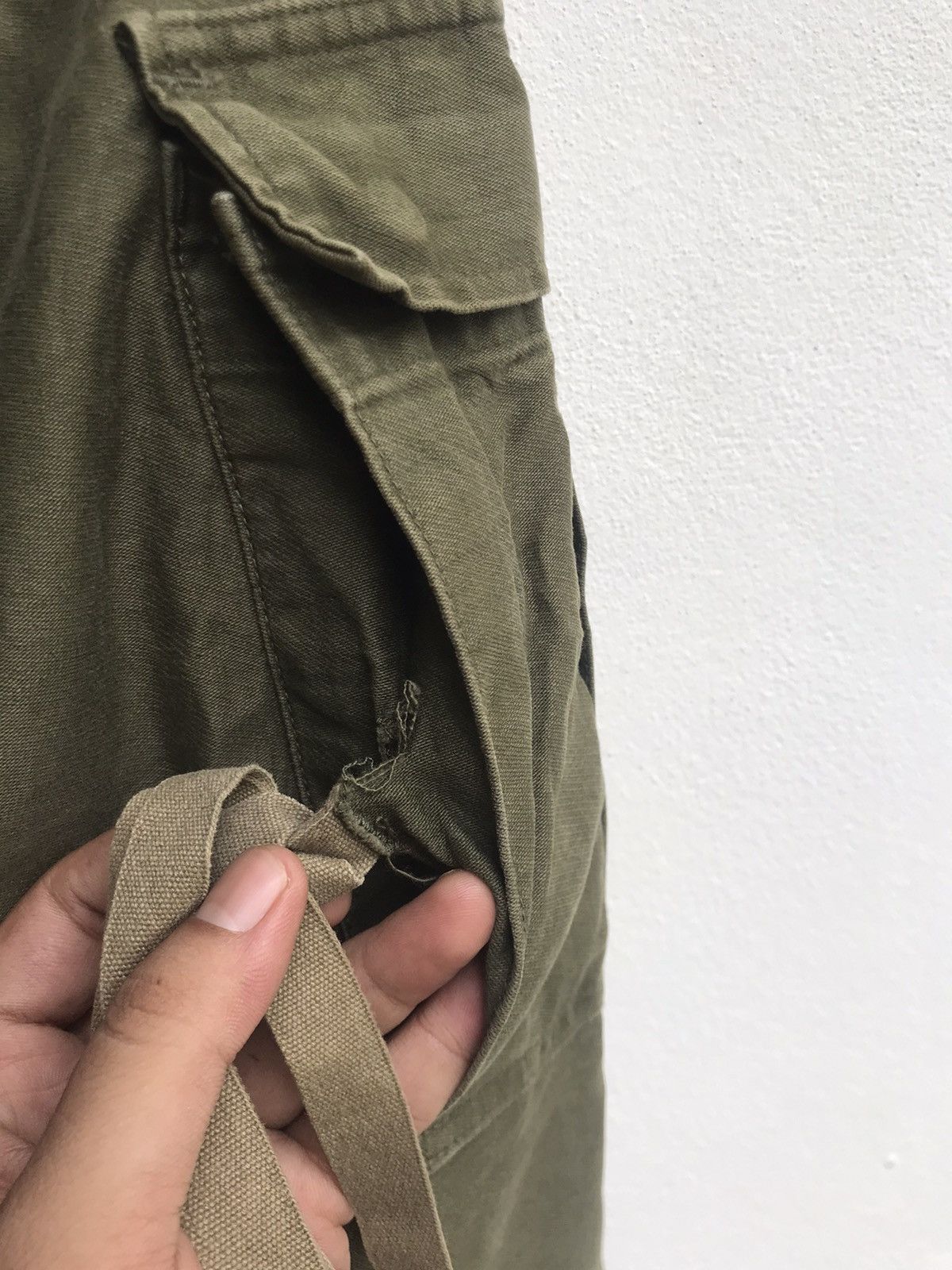 Japanese Brand Johnbull Kojima Genes Japan Bondage Punk Cargo Pants Size US 31 - 21 Thumbnail