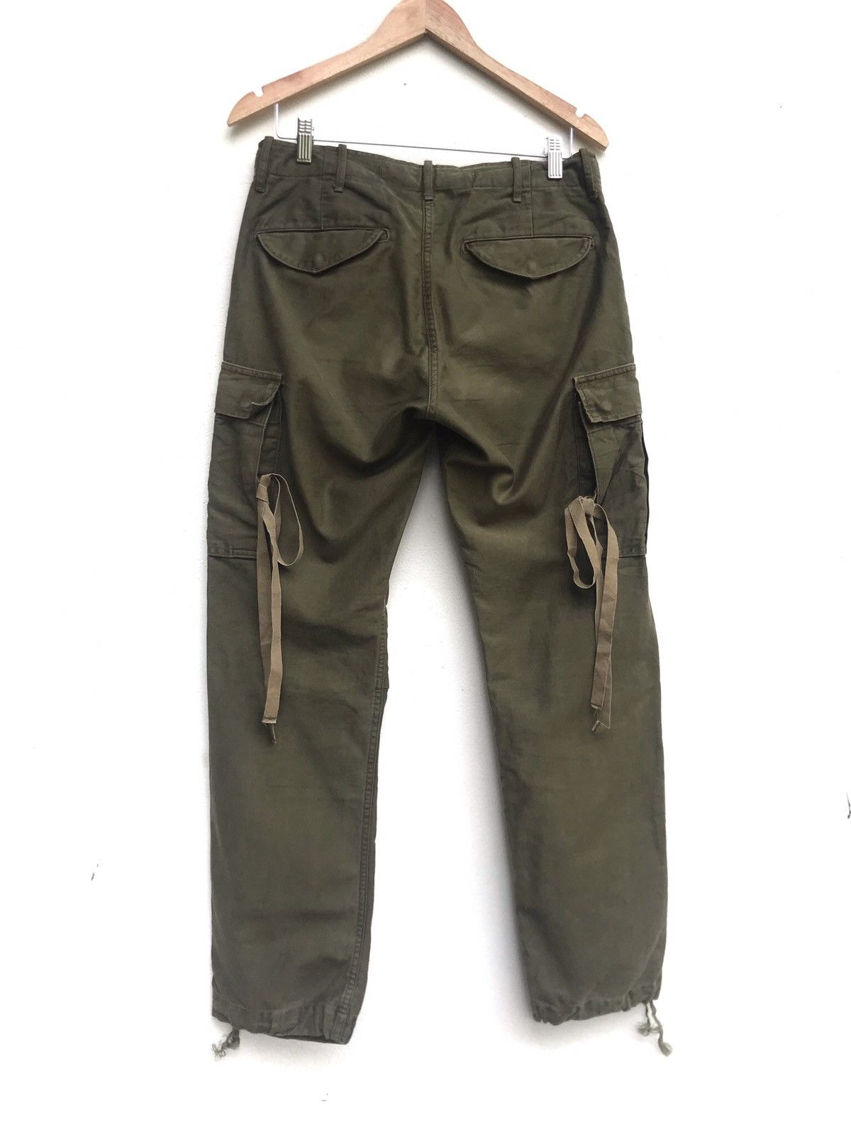 Japanese Brand Johnbull Kojima Genes Japan Bondage Punk Cargo Pants Size US 31 - 2 Thumbnail