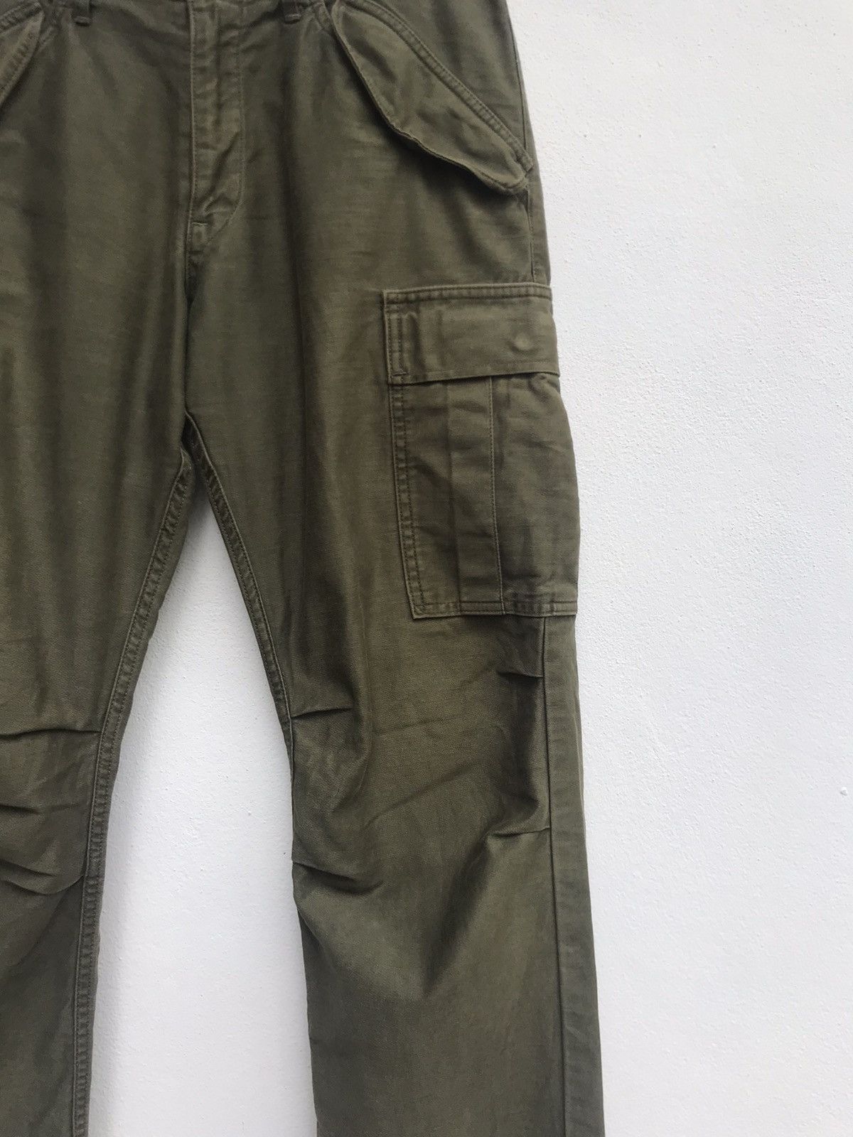 Japanese Brand Johnbull Kojima Genes Japan Bondage Punk Cargo Pants Size US 31 - 7 Thumbnail