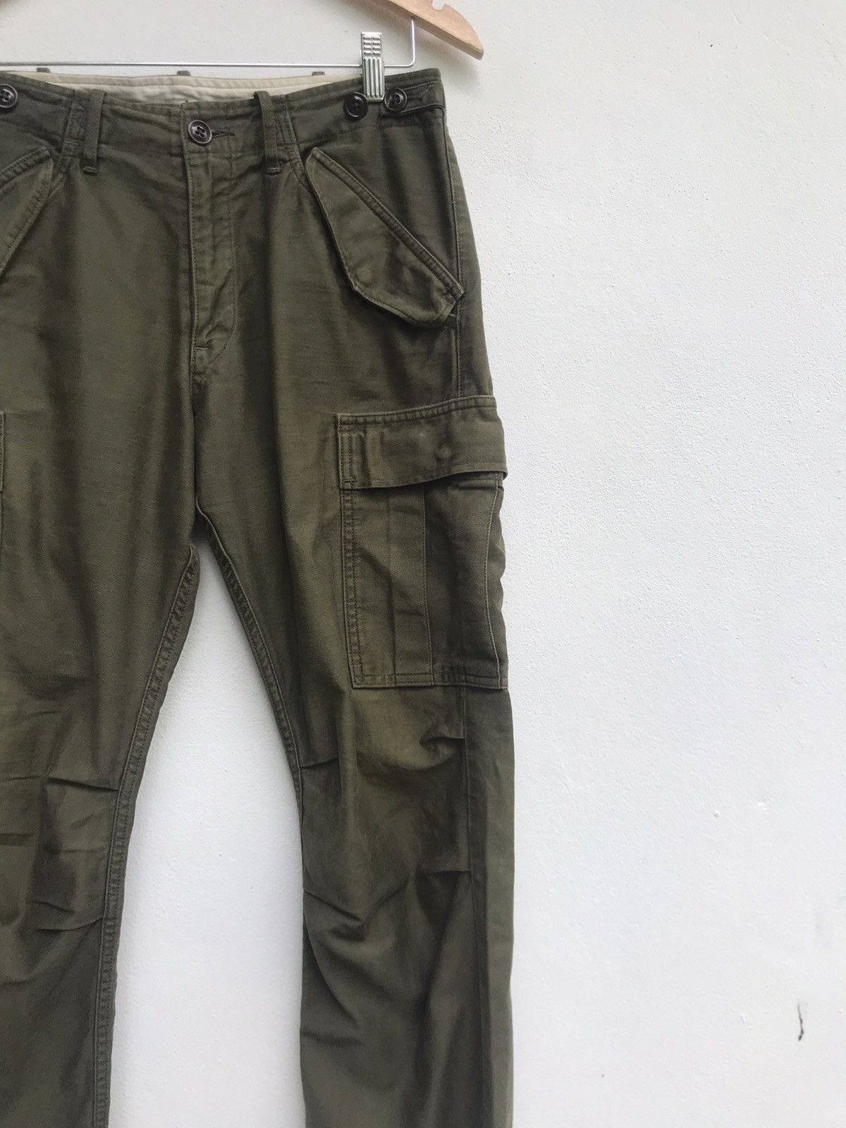 Japanese Brand Johnbull Kojima Genes Japan Bondage Punk Cargo Pants Size US 31 - 9 Thumbnail
