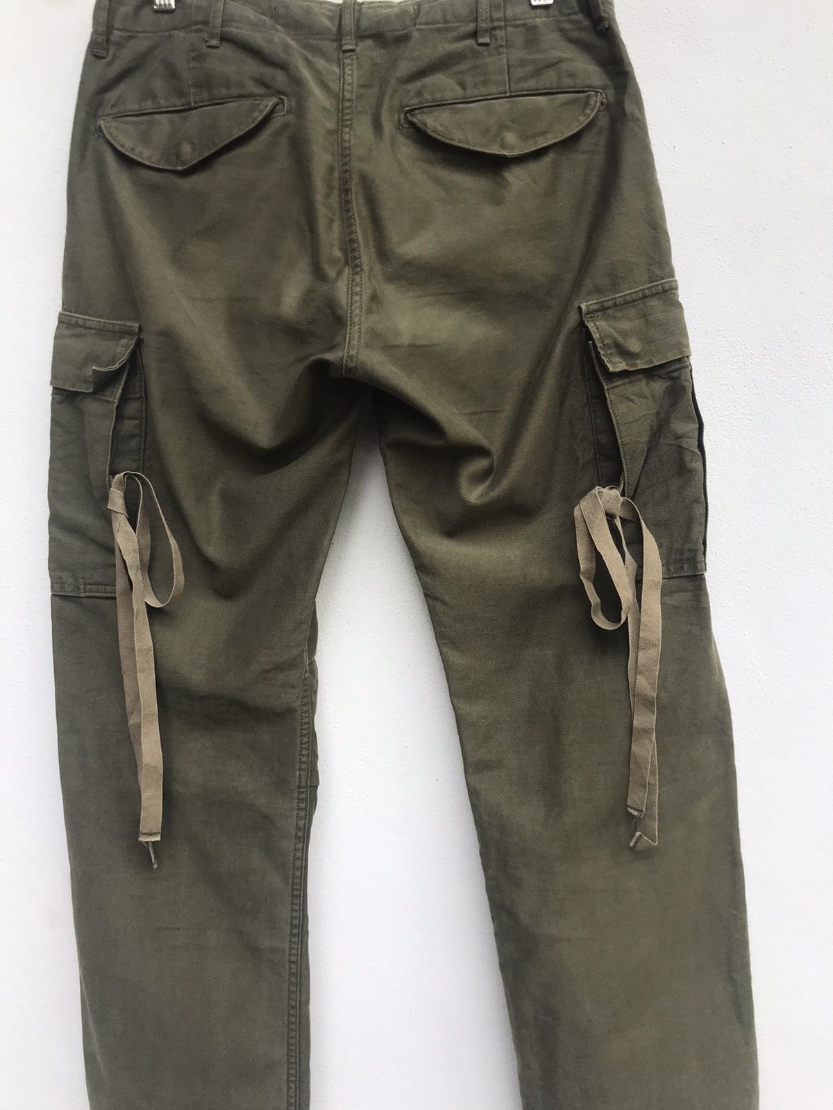 Japanese Brand Johnbull Kojima Genes Japan Bondage Punk Cargo Pants Size US 31 - 3 Thumbnail