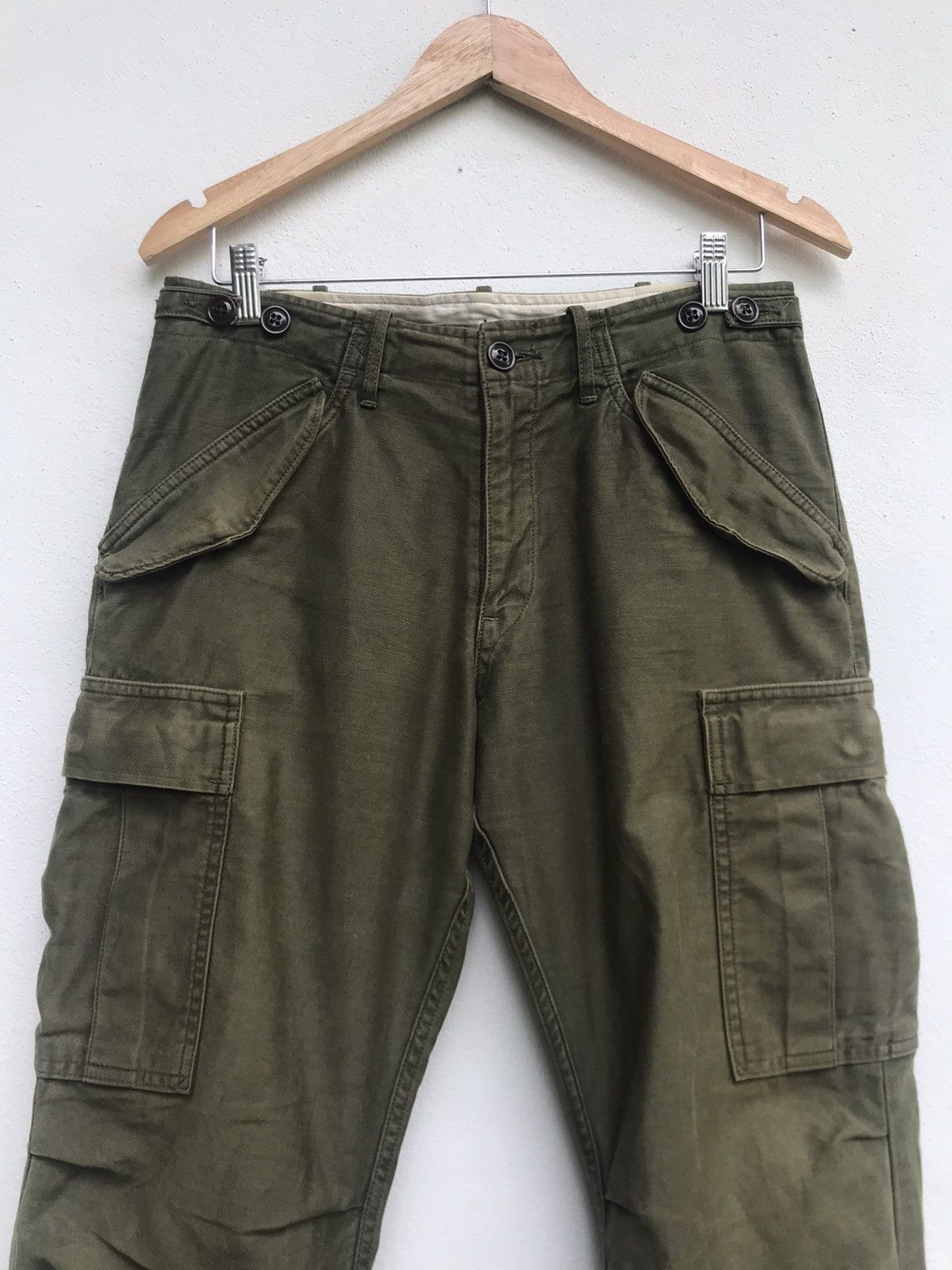 Japanese Brand Johnbull Kojima Genes Japan Bondage Punk Cargo Pants Size US 31 - 6 Thumbnail