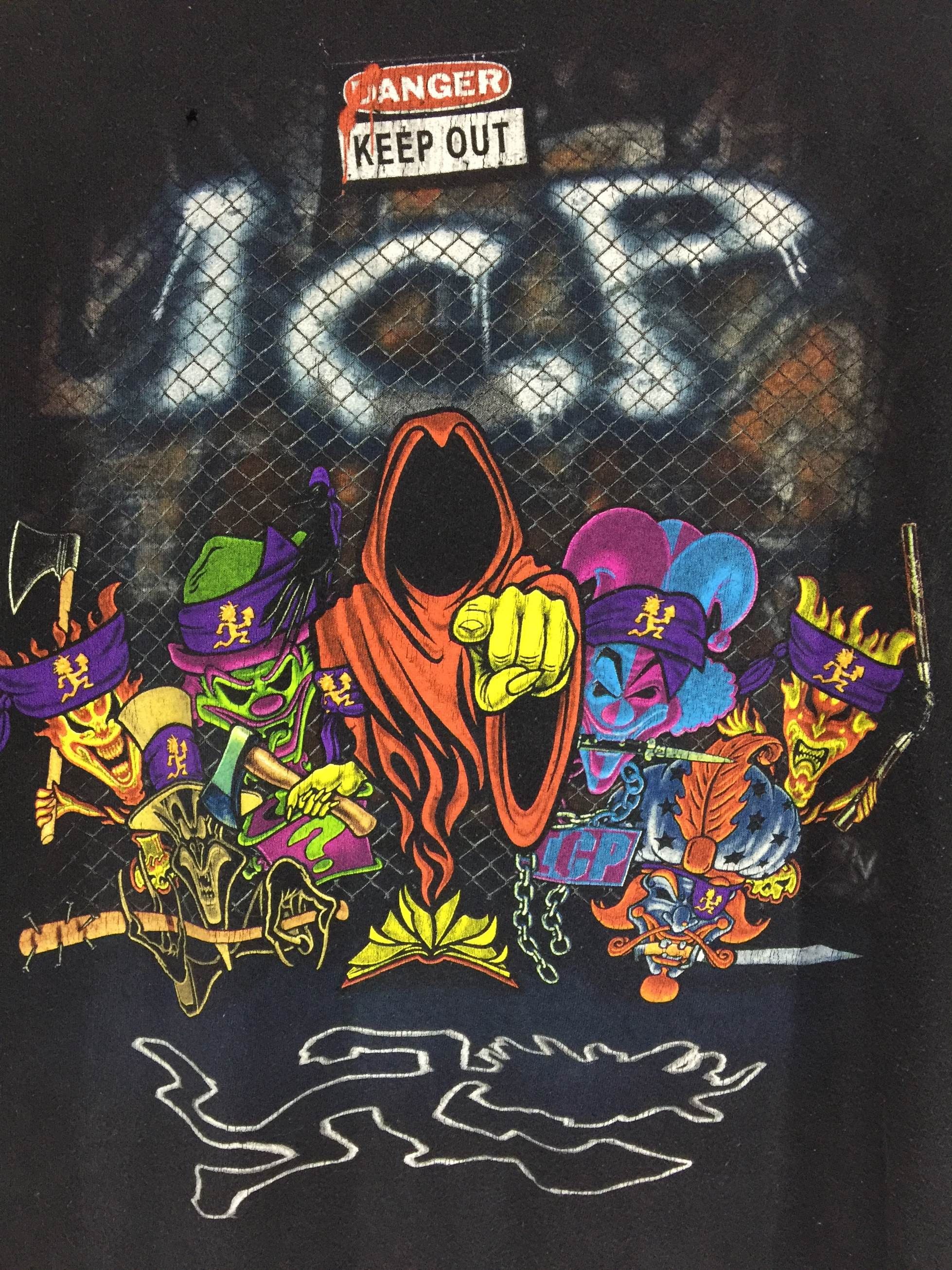 Band Tees × Rap Tees × Vintage Insane clown posse psychopathic records vtg shirt Size US XL / EU 56 / 4 - 3 Thumbnail