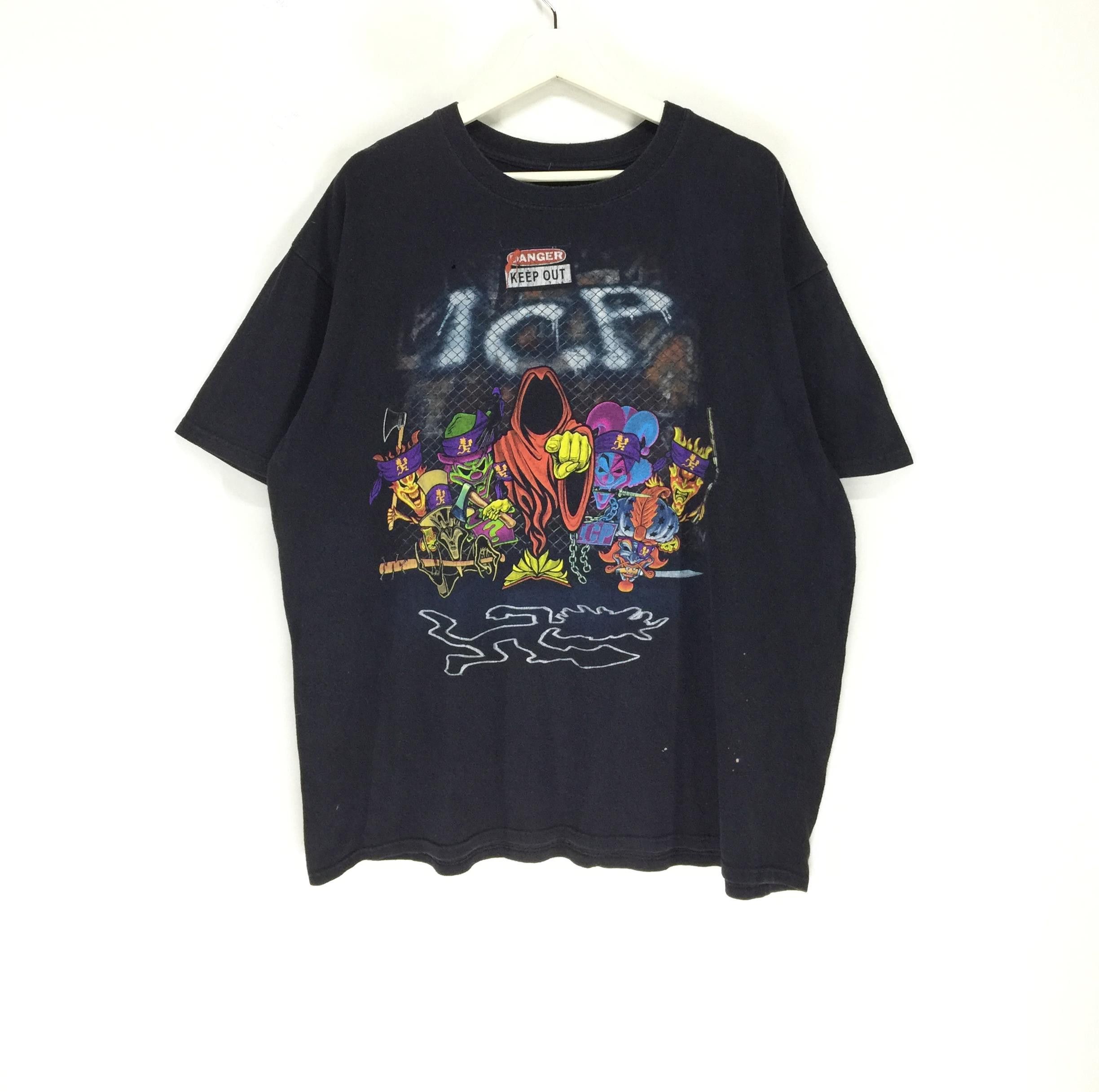 Band Tees × Rap Tees × Vintage Insane clown posse psychopathic records vtg shirt Size US XL / EU 56 / 4 - 1 Thumbnail