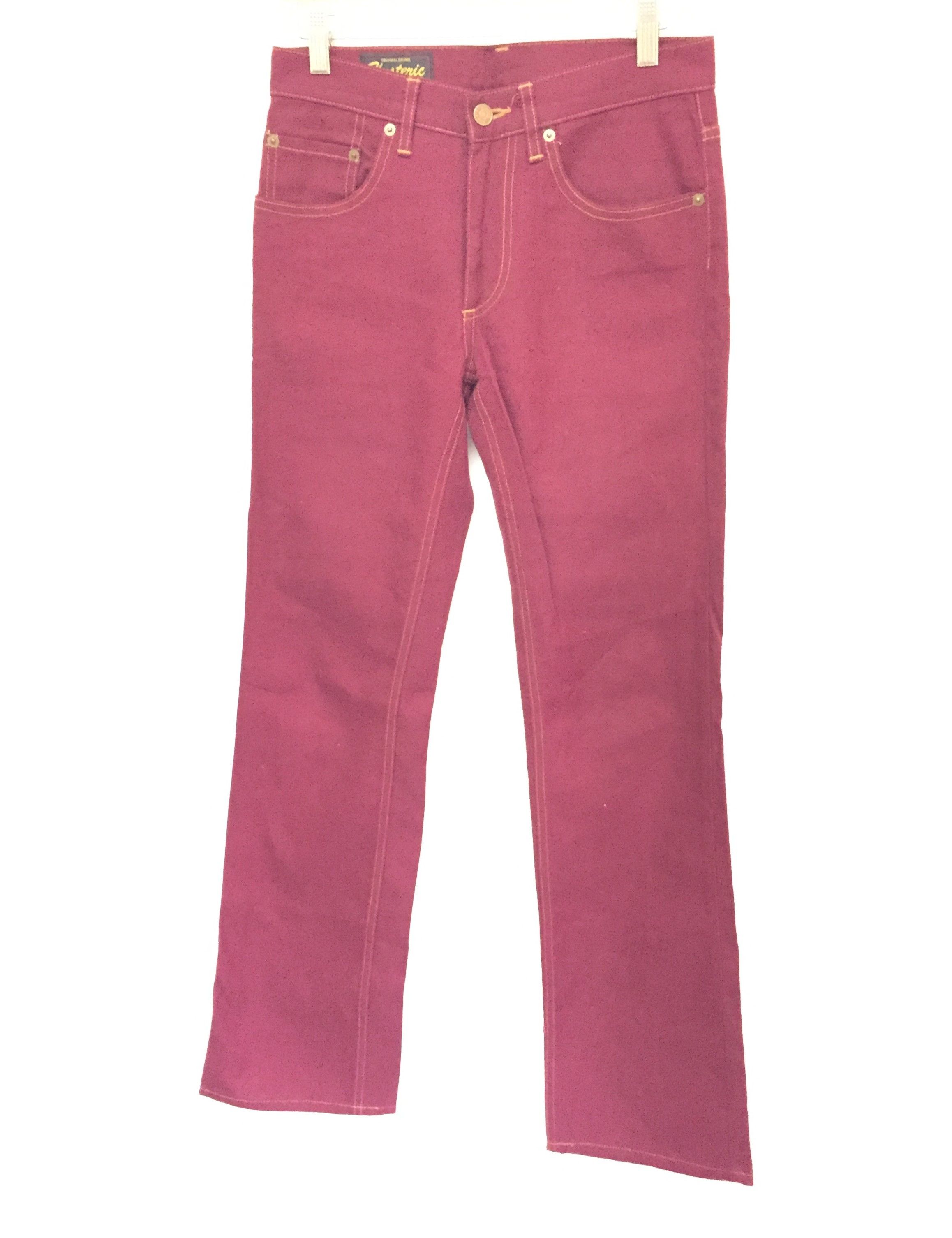Hysteric Glamour sackcloth red classic pants Size US 28 / EU 44 - 2 Thumbnail
