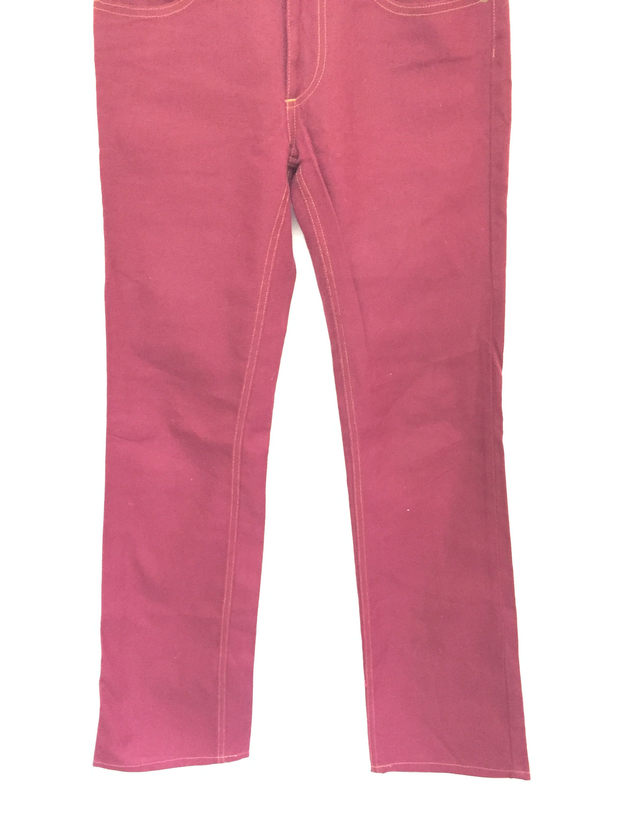 Hysteric Glamour sackcloth red classic pants Size US 28 / EU 44 - 4 Thumbnail