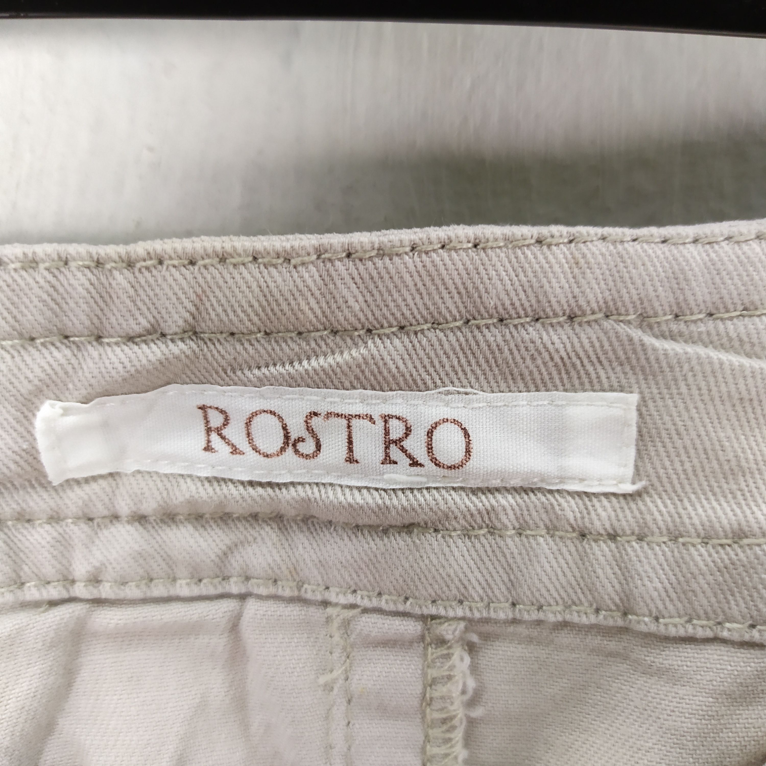 Designer × Japanese Brand Rostro Cropped Cargo Pants Nice Design Size US 28 / EU 44 - 6 Thumbnail
