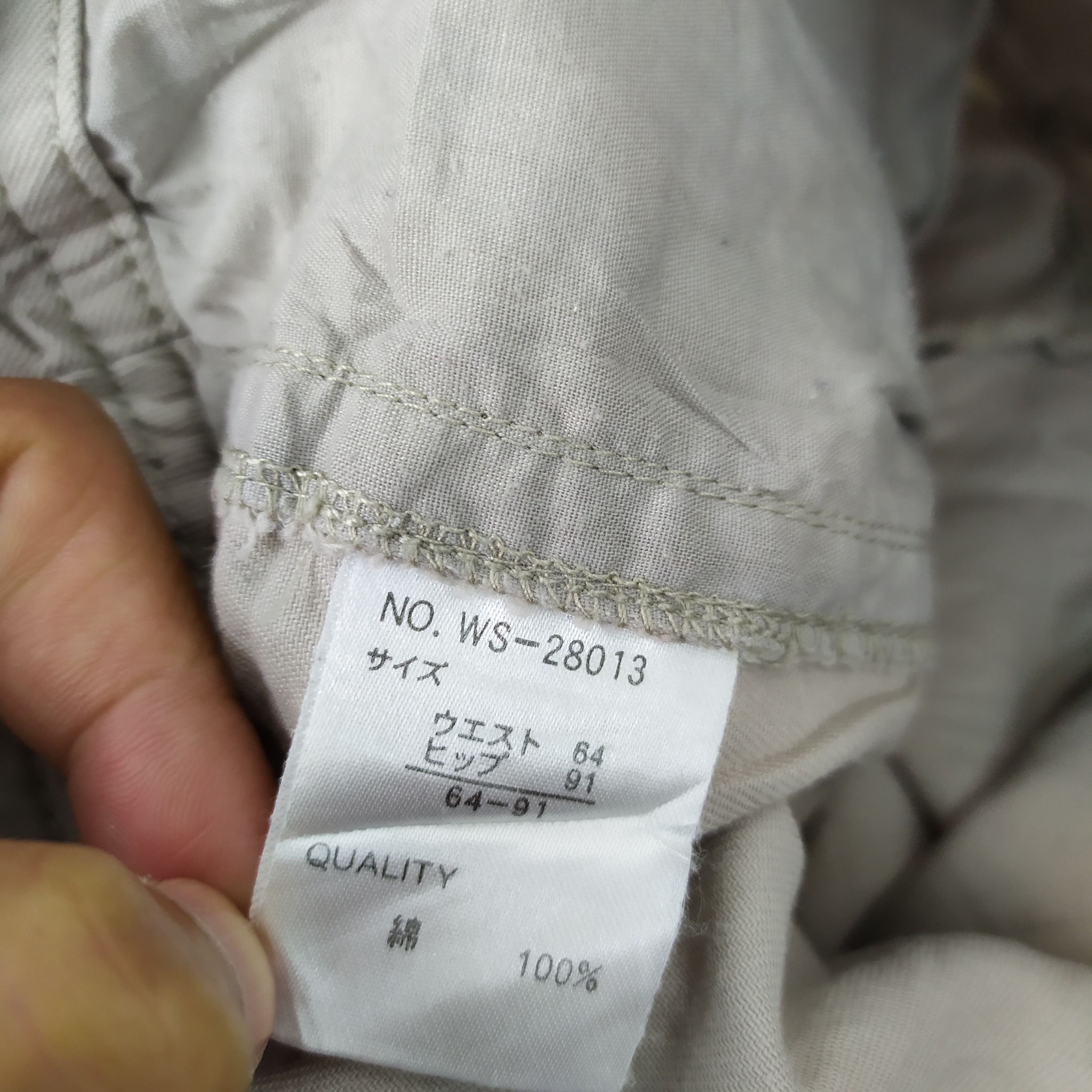 Designer × Japanese Brand Rostro Cropped Cargo Pants Nice Design Size US 28 / EU 44 - 10 Thumbnail