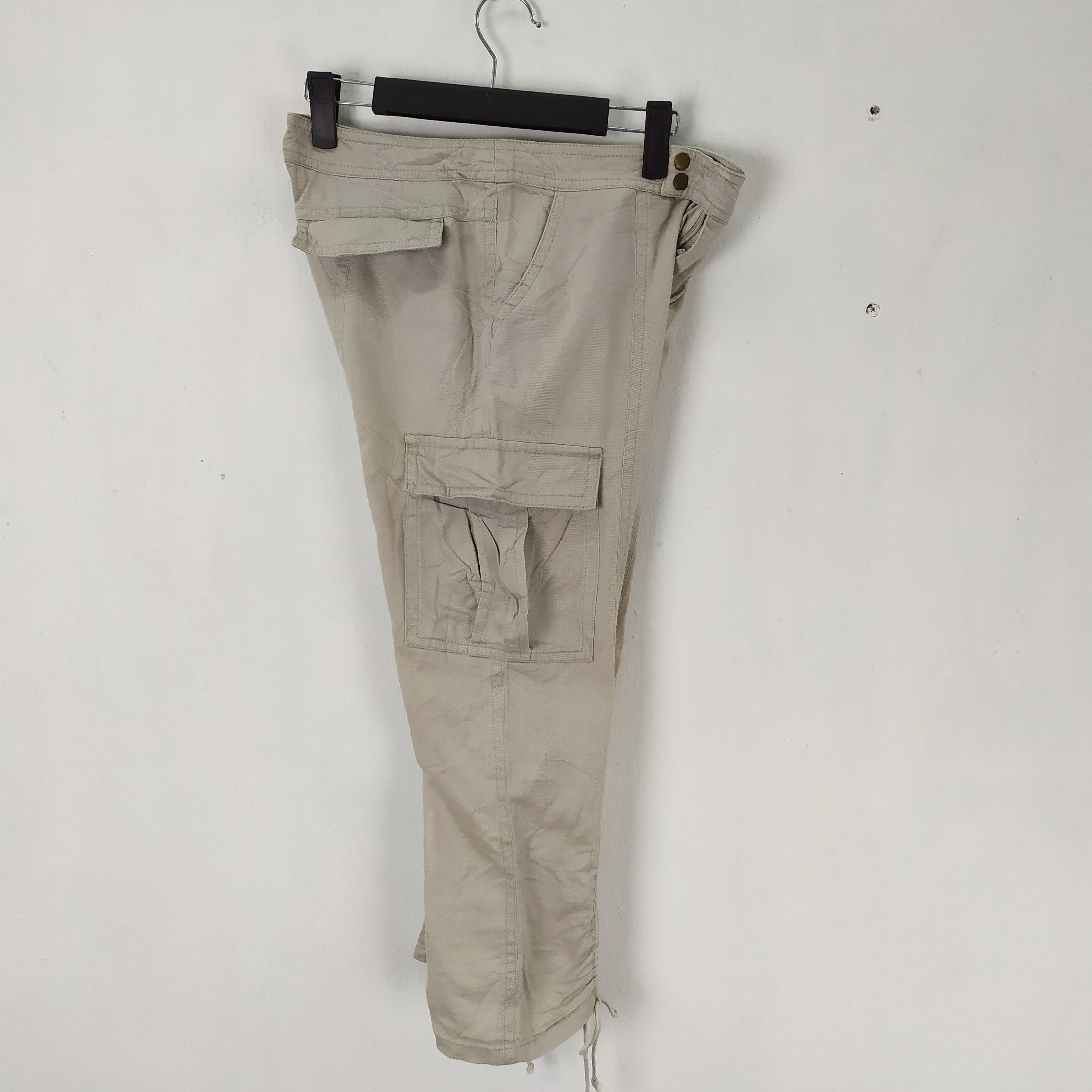 Designer × Japanese Brand Rostro Cropped Cargo Pants Nice Design Size US 28 / EU 44 - 3 Thumbnail