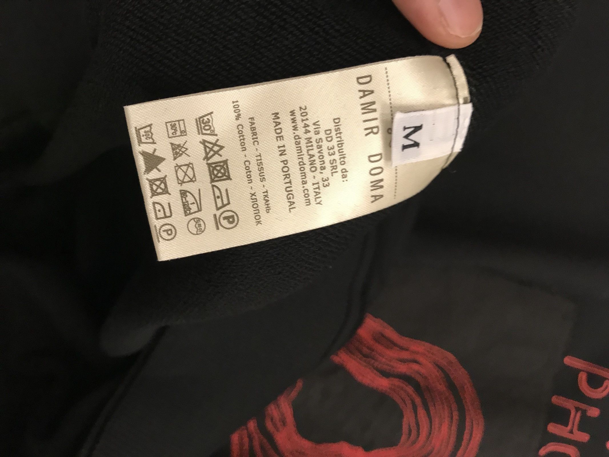 Damir Doma M & L “Wate” LS Phobia Print Shirt Size US M / EU 48-50 / 2 - 11 Thumbnail