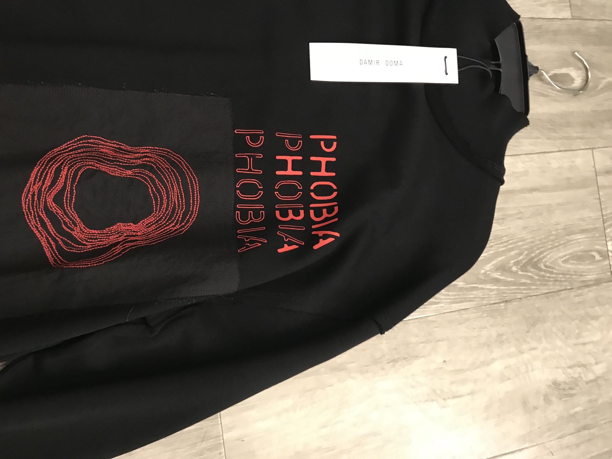 Damir Doma M & L “Wate” LS Phobia Print Shirt Size US M / EU 48-50 / 2 - 5 Thumbnail