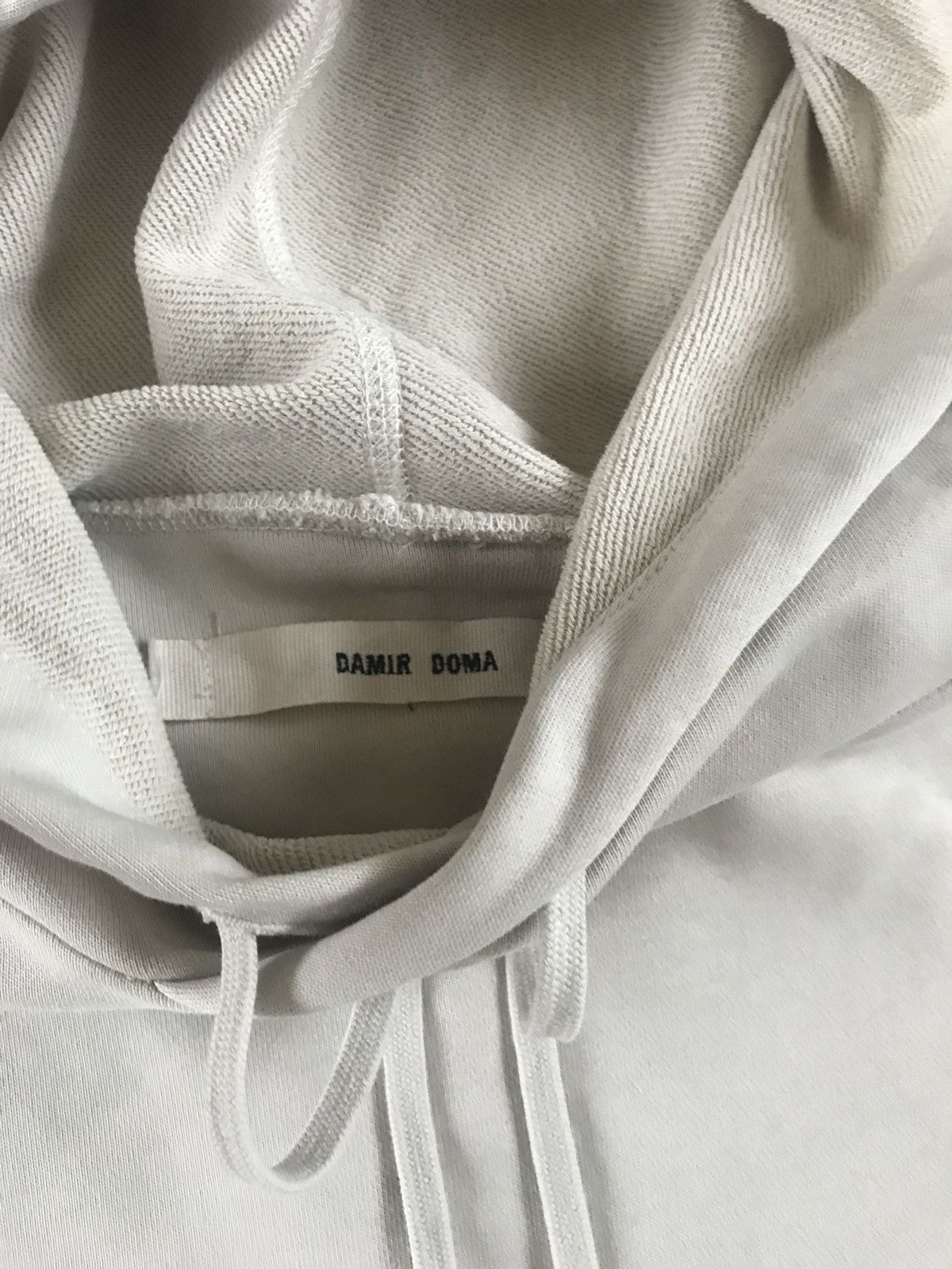 Damir Doma Light Granite Pullover Hoodie Size US XS / EU 42 / 0 - 12 Thumbnail