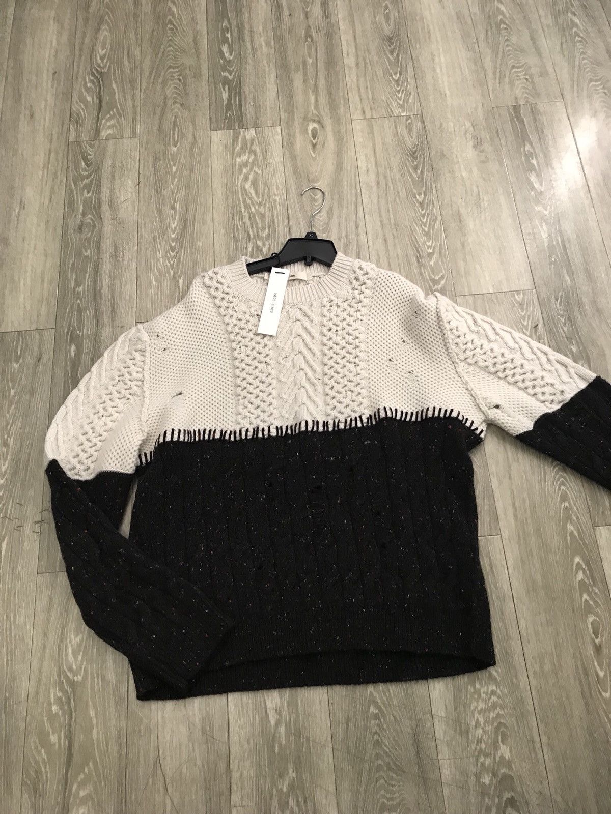 Damir Doma “Kaler” Knit In Bone & Night Size US M / EU 48-50 / 2 - 1 Thumbnail