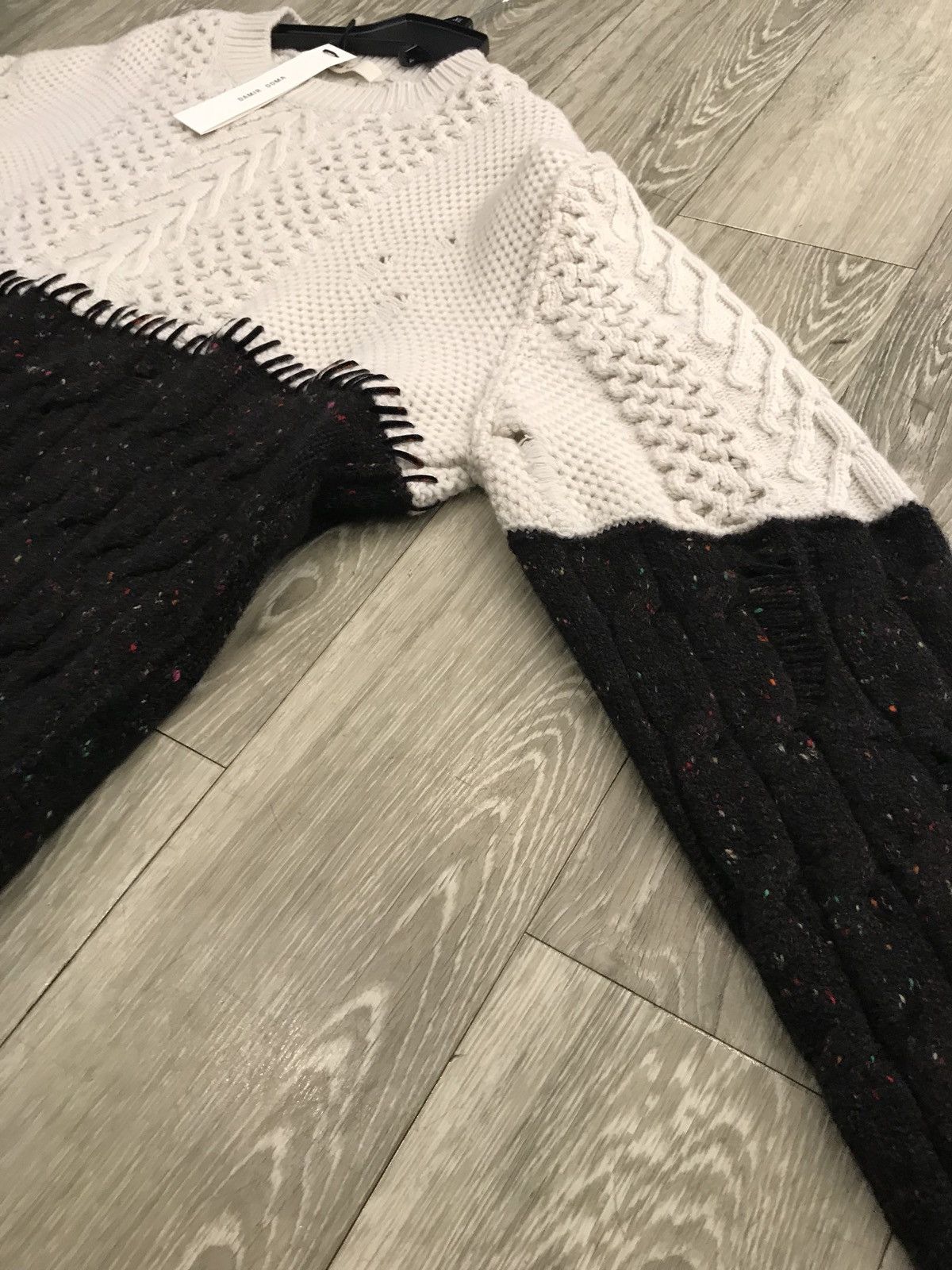 Damir Doma “Kaler” Knit In Bone & Night Size US M / EU 48-50 / 2 - 7 Thumbnail