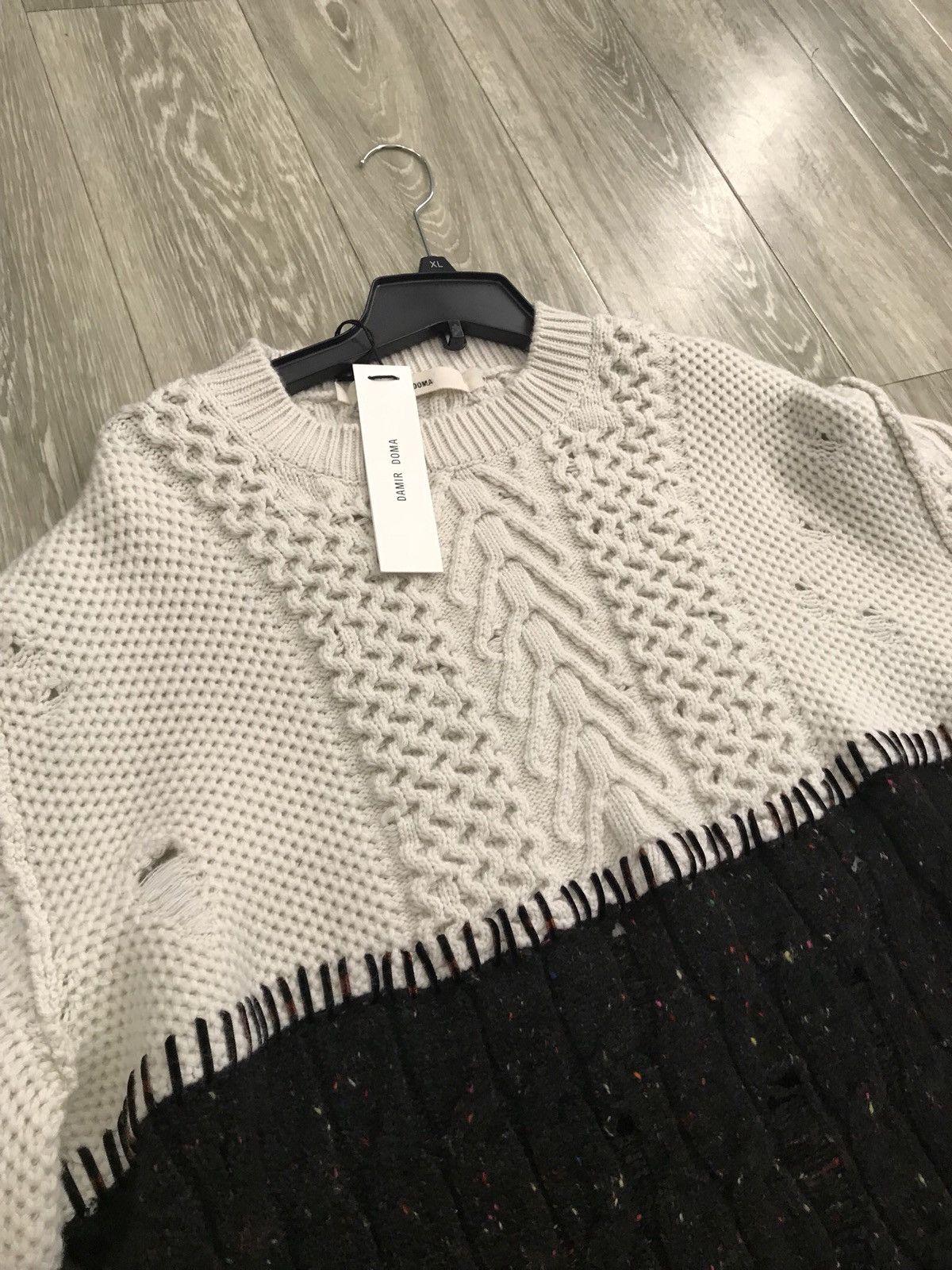 Damir Doma “Kaler” Knit In Bone & Night Size US M / EU 48-50 / 2 - 6 Thumbnail