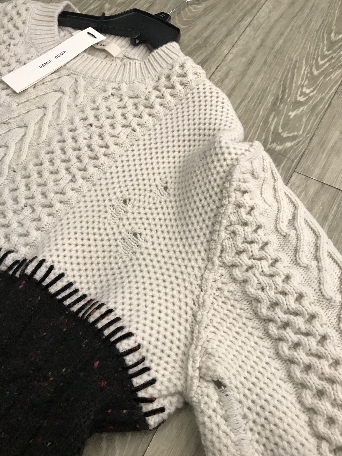 Damir Doma “Kaler” Knit In Bone & Night Size US M / EU 48-50 / 2 - 8 Thumbnail