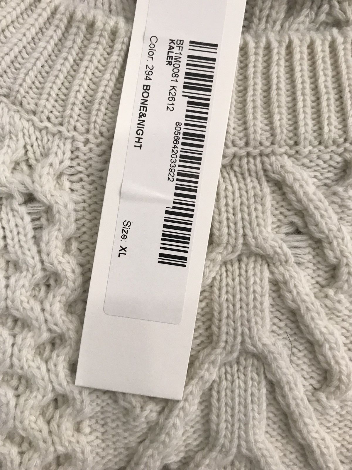 Damir Doma “Kaler” Knit In Bone & Night Size US M / EU 48-50 / 2 - 10 Thumbnail