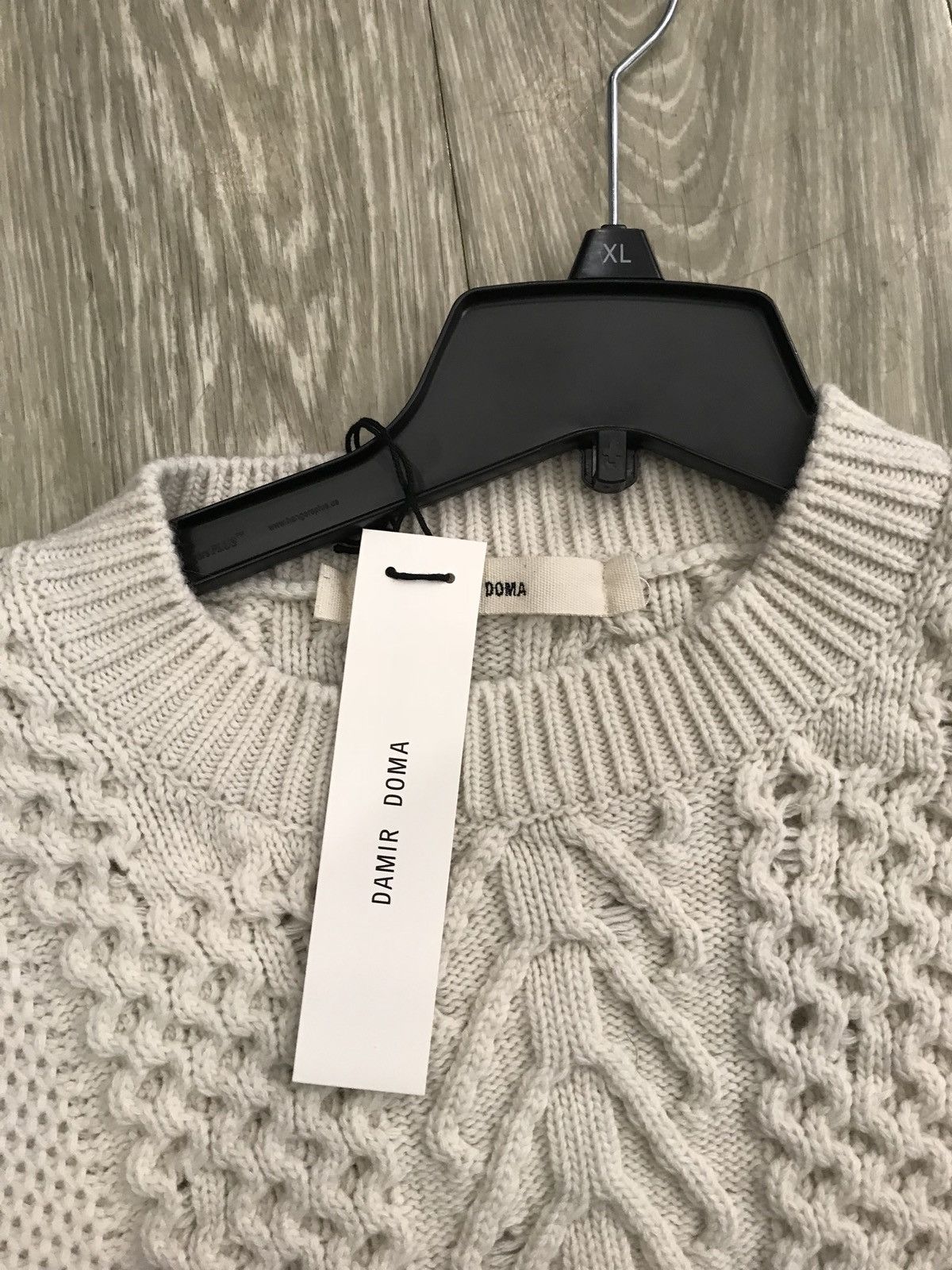 Damir Doma “Kaler” Knit In Bone & Night Size US M / EU 48-50 / 2 - 9 Thumbnail