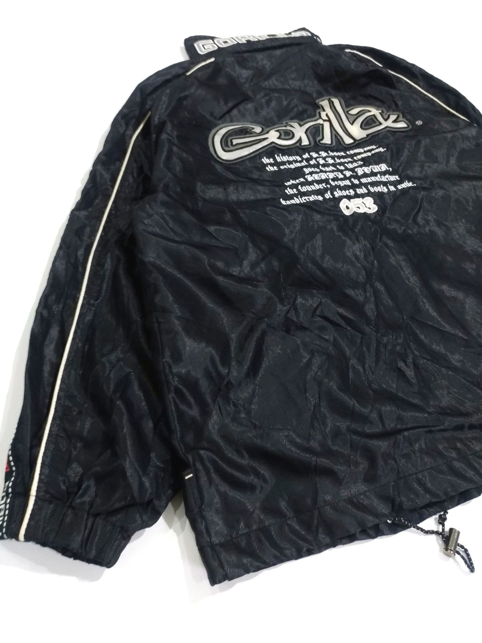 Other RARE! VTG GORILLA SIDE TAPE HIP HOP STYLE JACKET Size US M / EU 48-50 / 2 - 4 Thumbnail