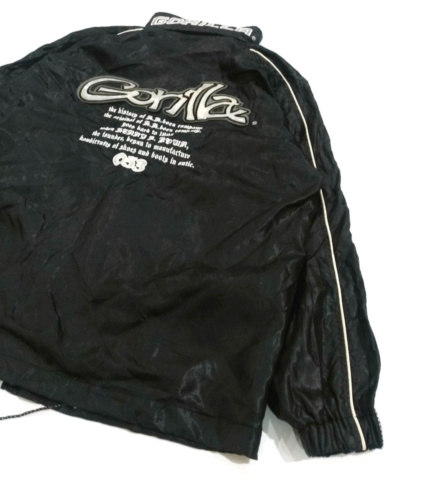 Other RARE! VTG GORILLA SIDE TAPE HIP HOP STYLE JACKET Size US M / EU 48-50 / 2 - 3 Thumbnail