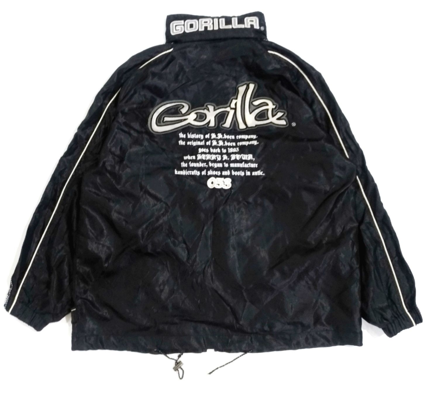 Other RARE! VTG GORILLA SIDE TAPE HIP HOP STYLE JACKET Size US M / EU 48-50 / 2 - 1 Thumbnail