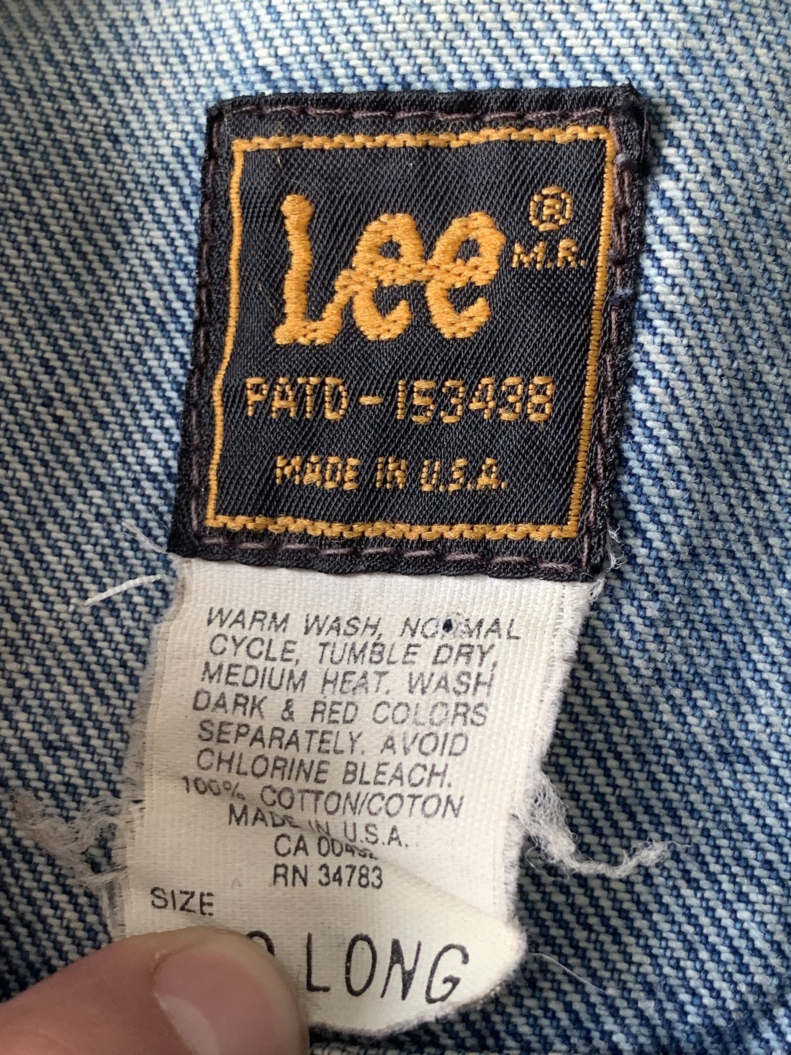 Lee × Vintage 80s Lee Riders Denim Trucker Jacket perfectly worn USA made Size US M / EU 48-50 / 2 - 4 Thumbnail