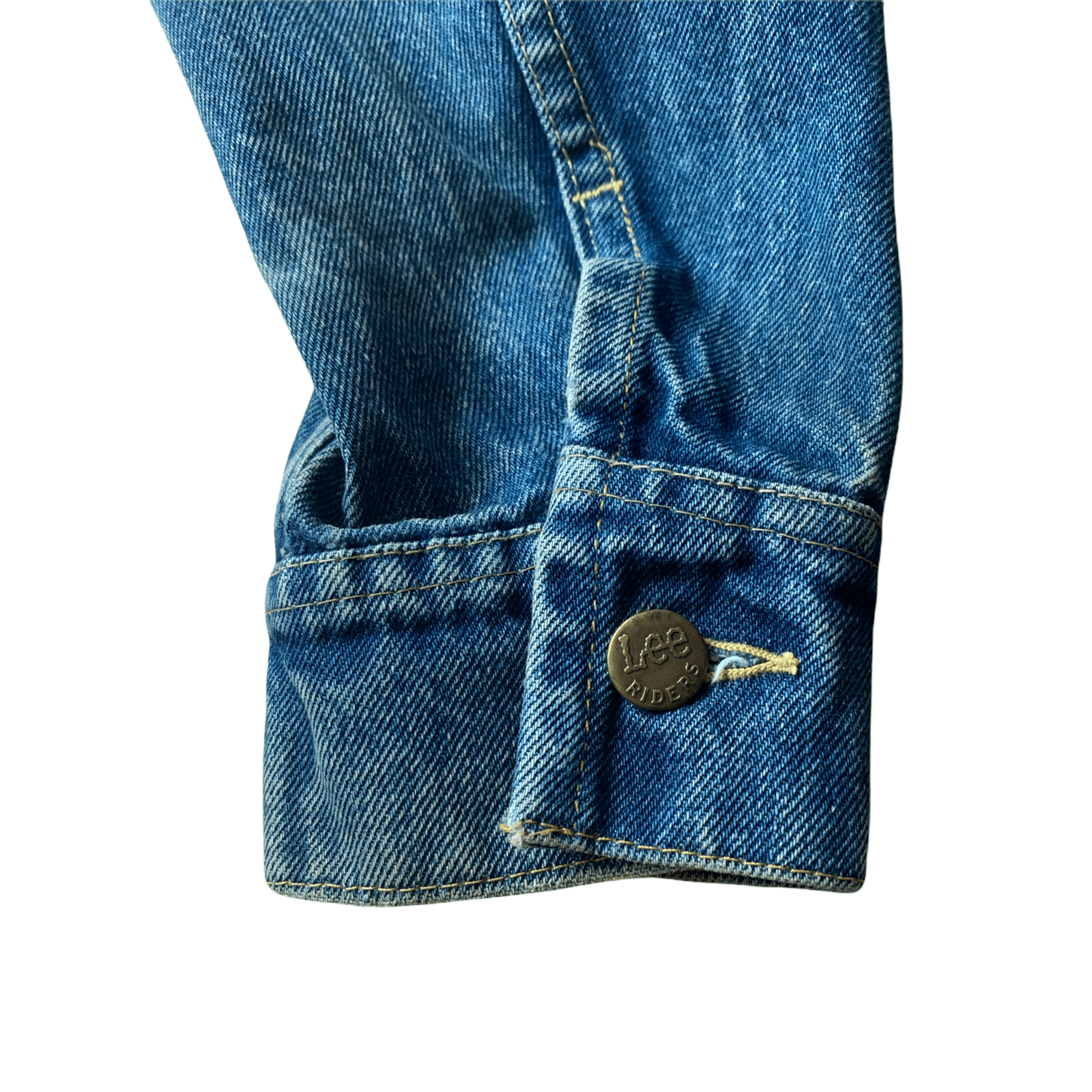 Lee × Vintage 80s Lee Riders Denim Trucker Jacket perfectly worn USA made Size US M / EU 48-50 / 2 - 6 Thumbnail