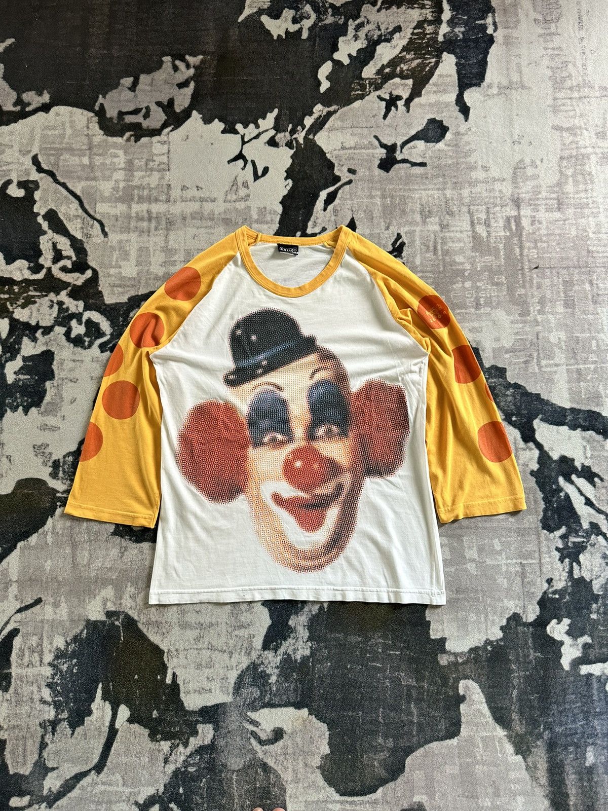2004 Vintage raglan Volcom Stone Tour “ Your Ass Off ”