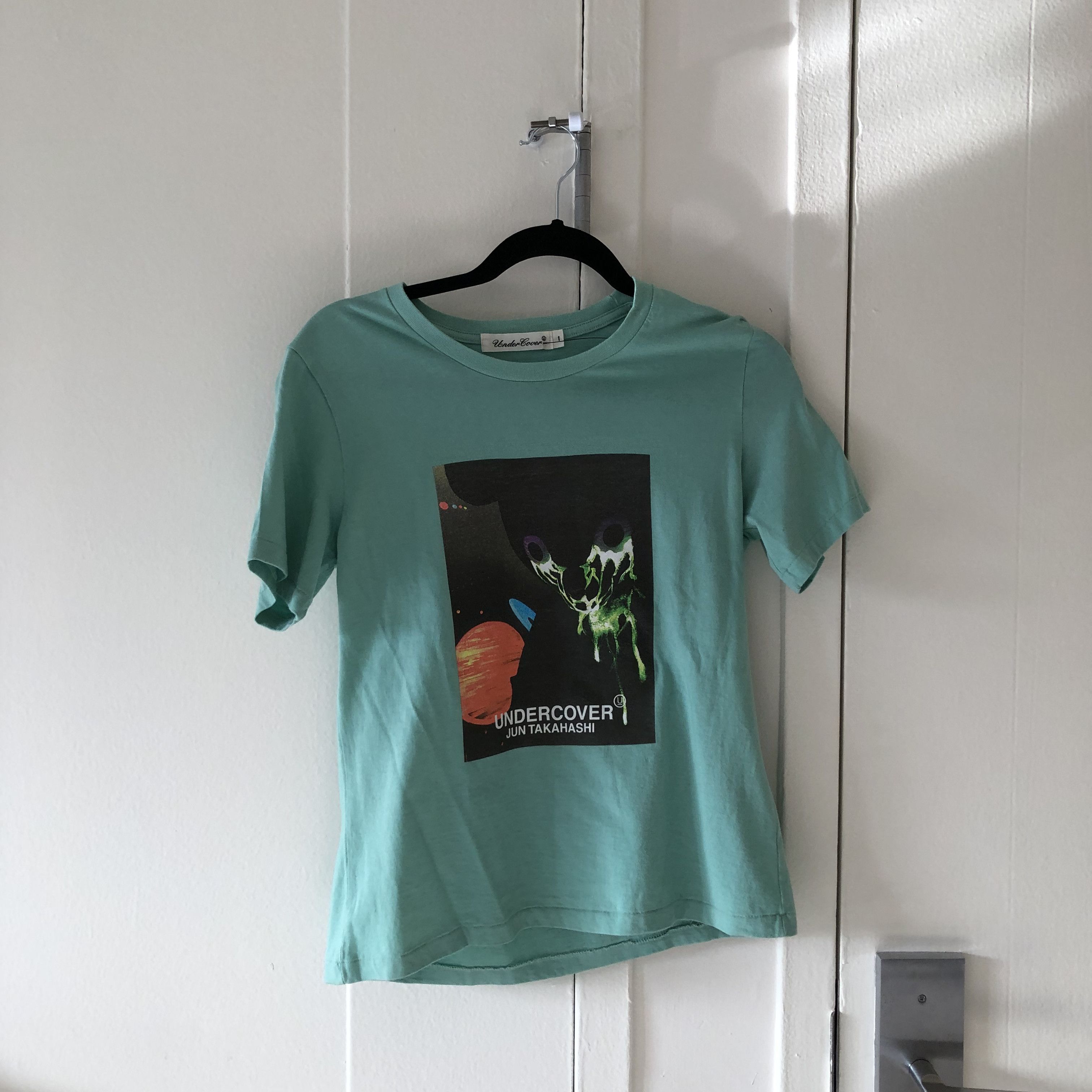 Image of Jun Takahashi Tee in Sea Foam, Men's (Size Small)