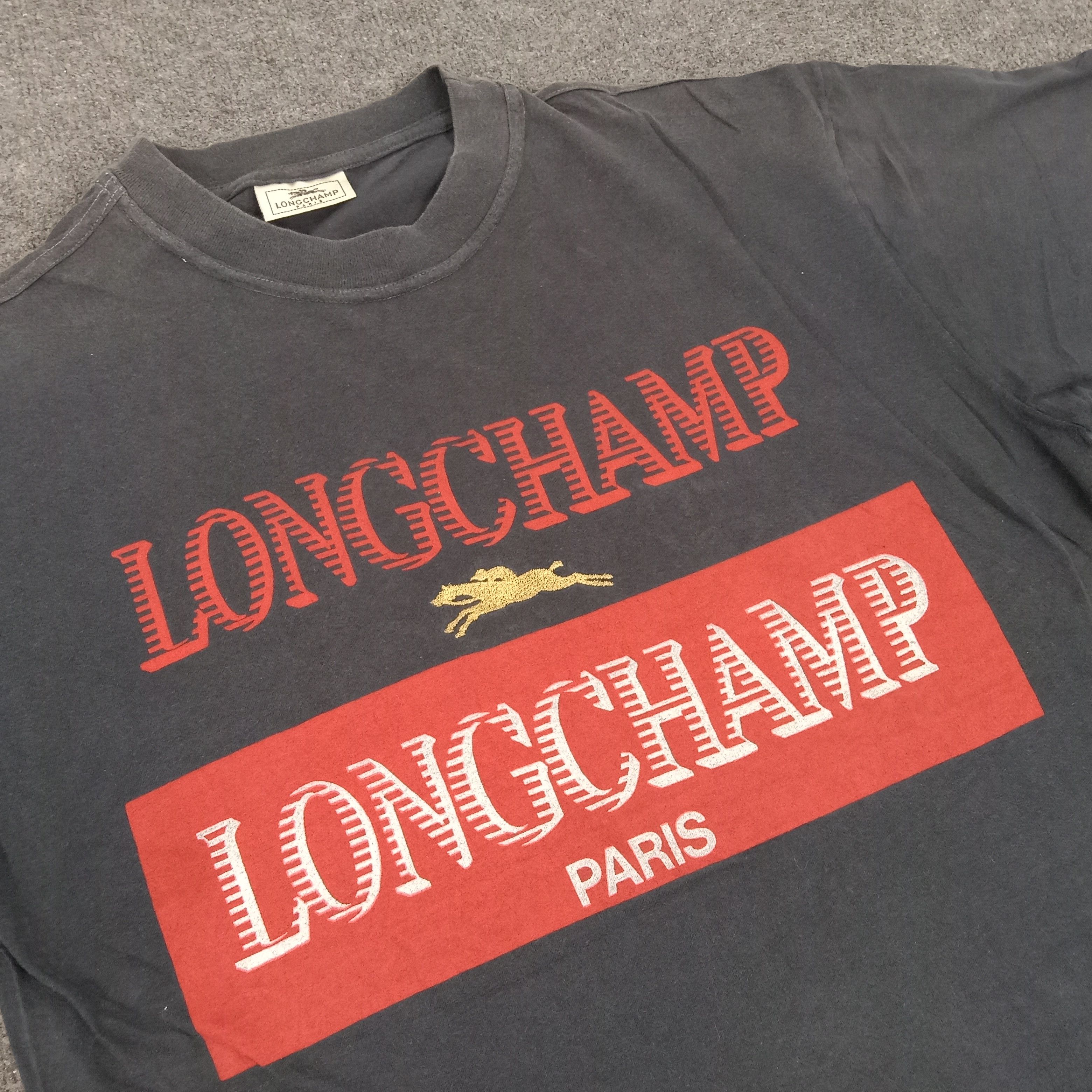 Other Long Champ Paris Embroidery Italian Brand Tshirt Size US L / EU 52-54 / 3 - 2 Thumbnail