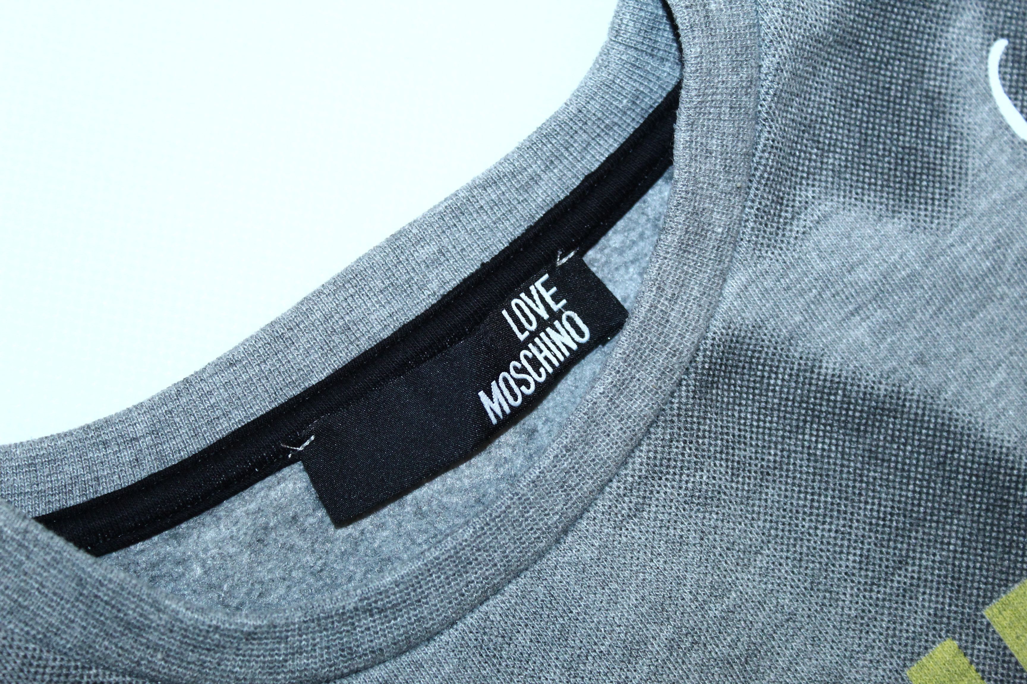 Moschino Vintage Love Moschino Milano Big Logo Sweatshirt Size US S / EU 44-46 / 1 - 4 Thumbnail