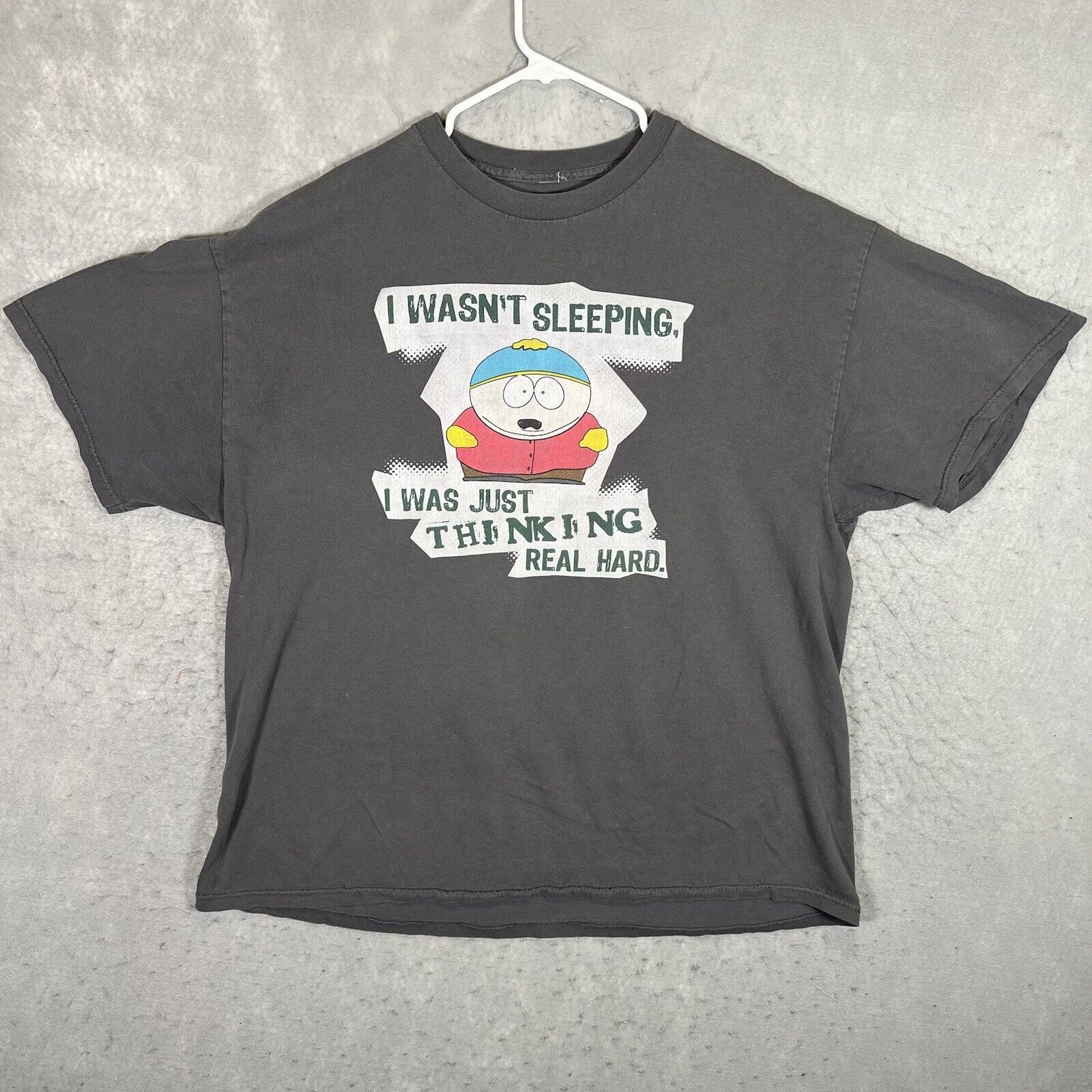 Vintage A1 South Park I Wasn't Sleeping Thinking Real Hard T Shirt