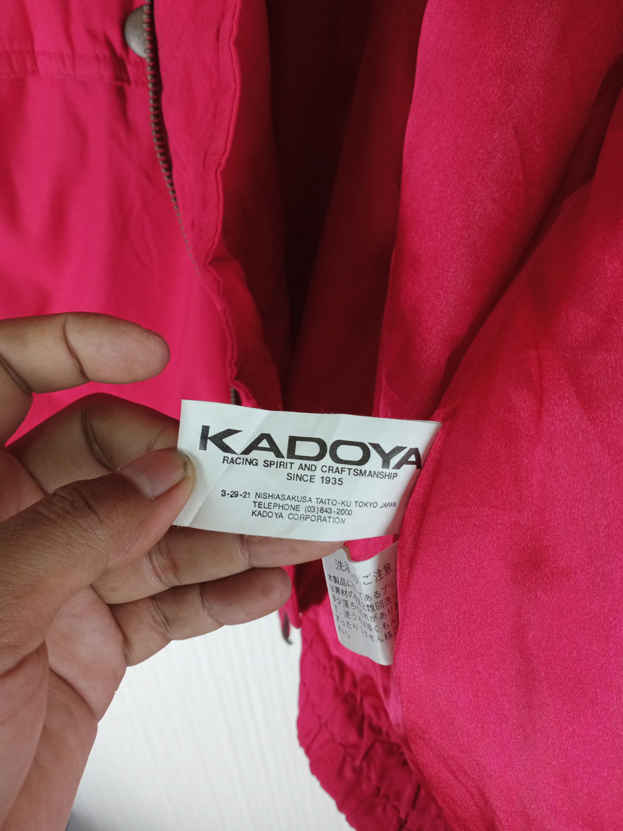 Formula 1 × Kadoya Rare Vintage Kadoya F1 Grand Prix 1990 Bomber Jacket Size US L / EU 52-54 / 3 - 9 Thumbnail